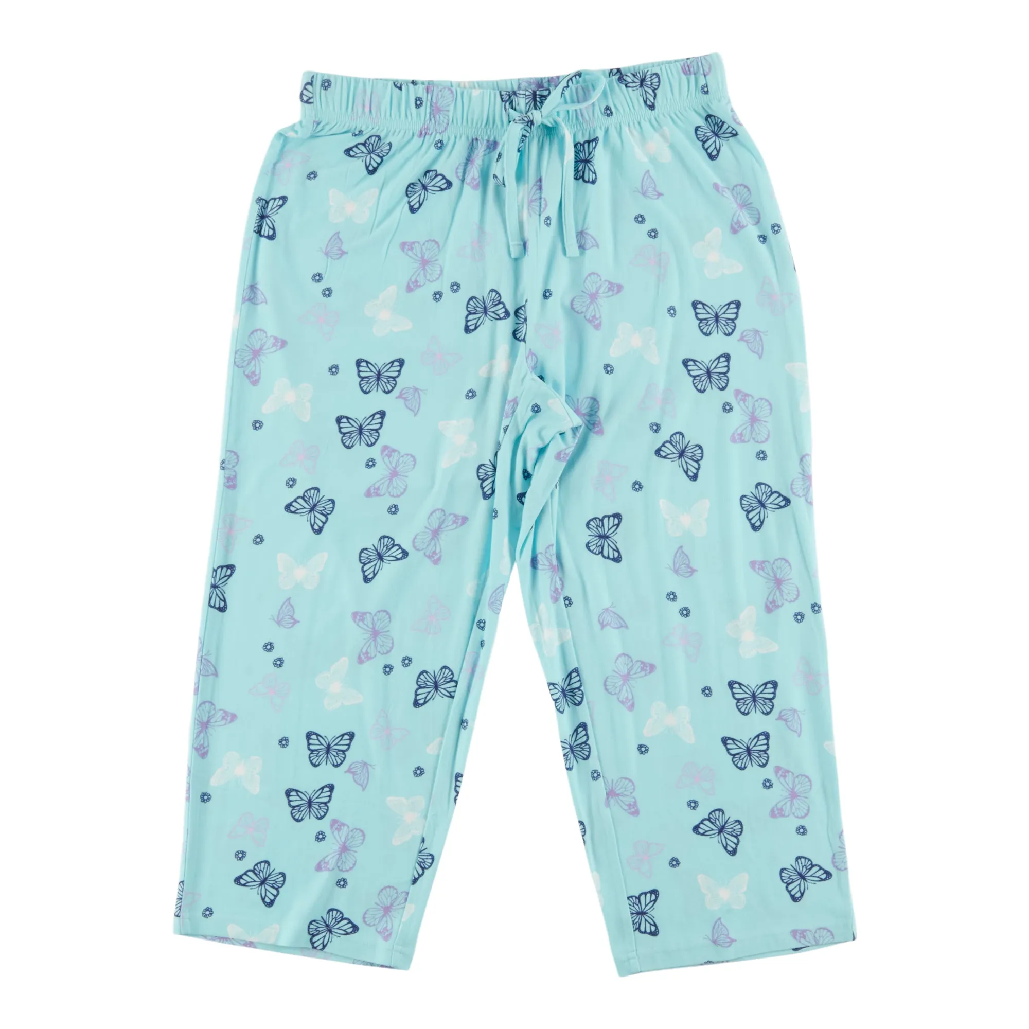 Carisma Women's Summer Tropics Peachy All-Over Print Capri PJ Pants sold by Giant Tiger