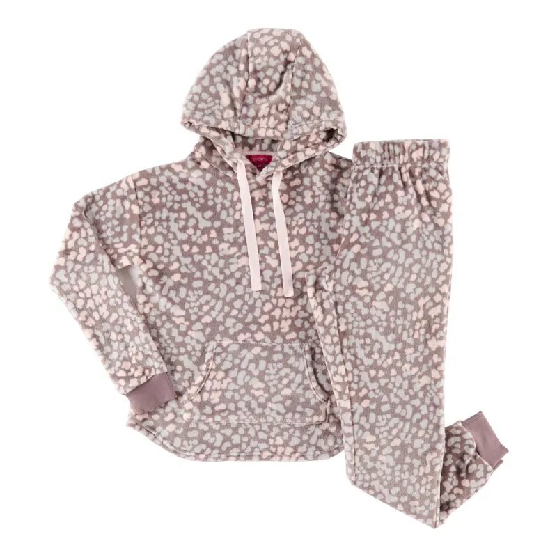 Carisma Women's Plush Hooded PJ Set , 2-Piece sold by Giant Tiger