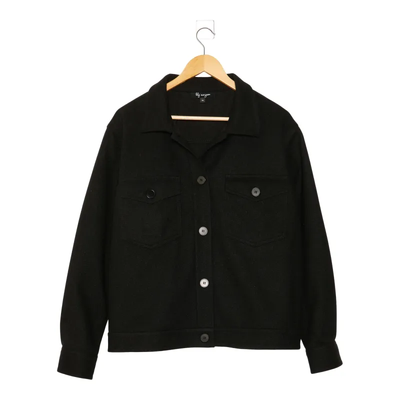 lily morgan Women's Plus Spring Bloom Shacket sold by Giant Tiger