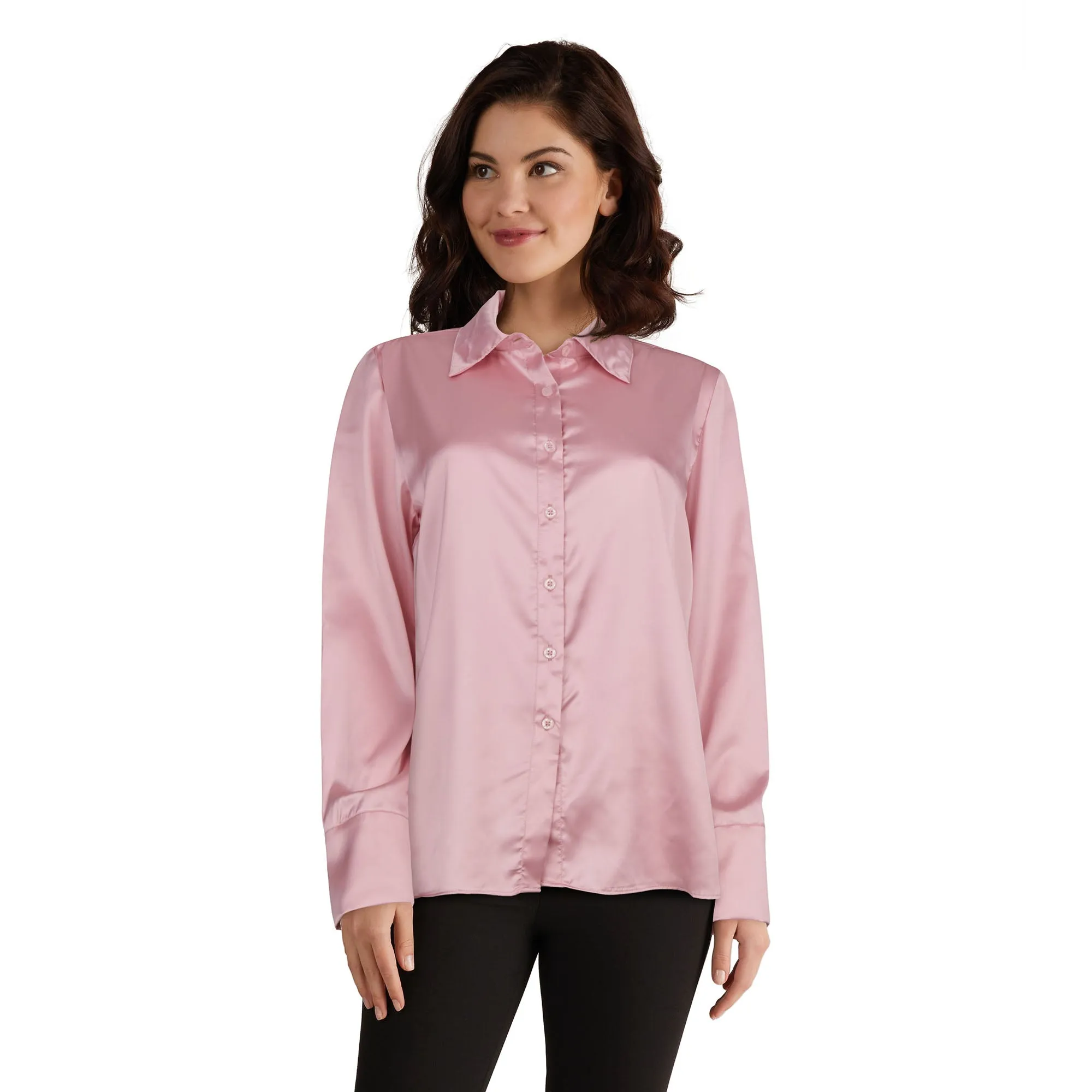 Limited Collection Women's Satin Blouse sold by Giant Tiger product image thumbnail 4