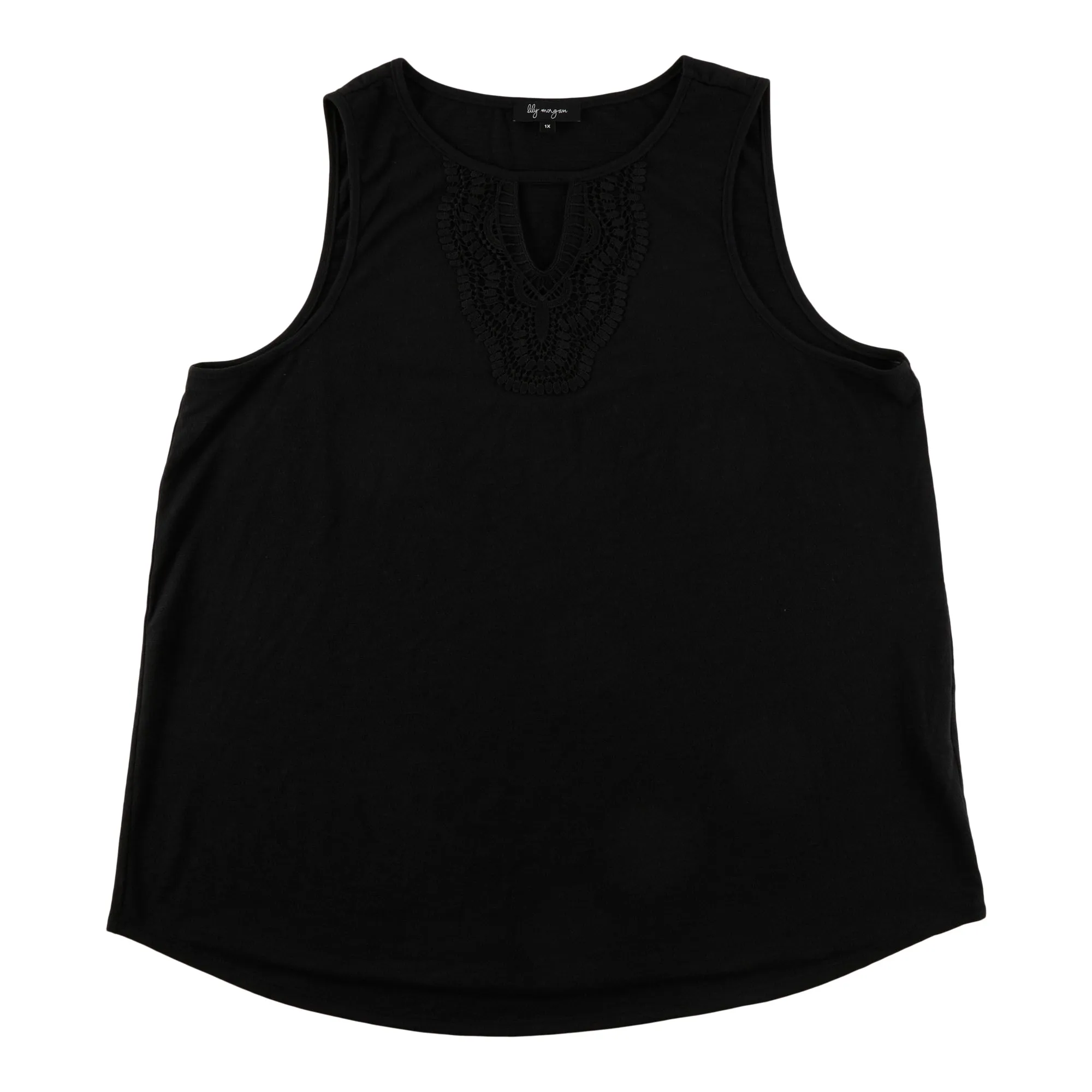 lily morgan Women's Plus Keyhole Blouse sold by Giant Tiger