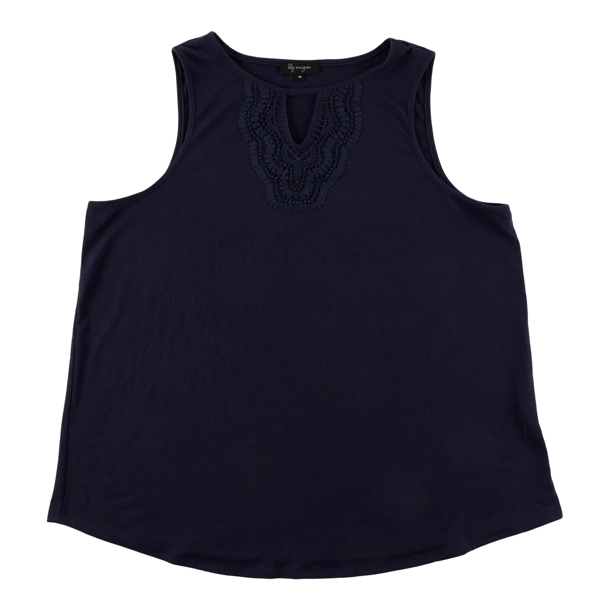 lily morgan Women's Plus Keyhole Blouse sold by Giant Tiger product image thumbnail 2