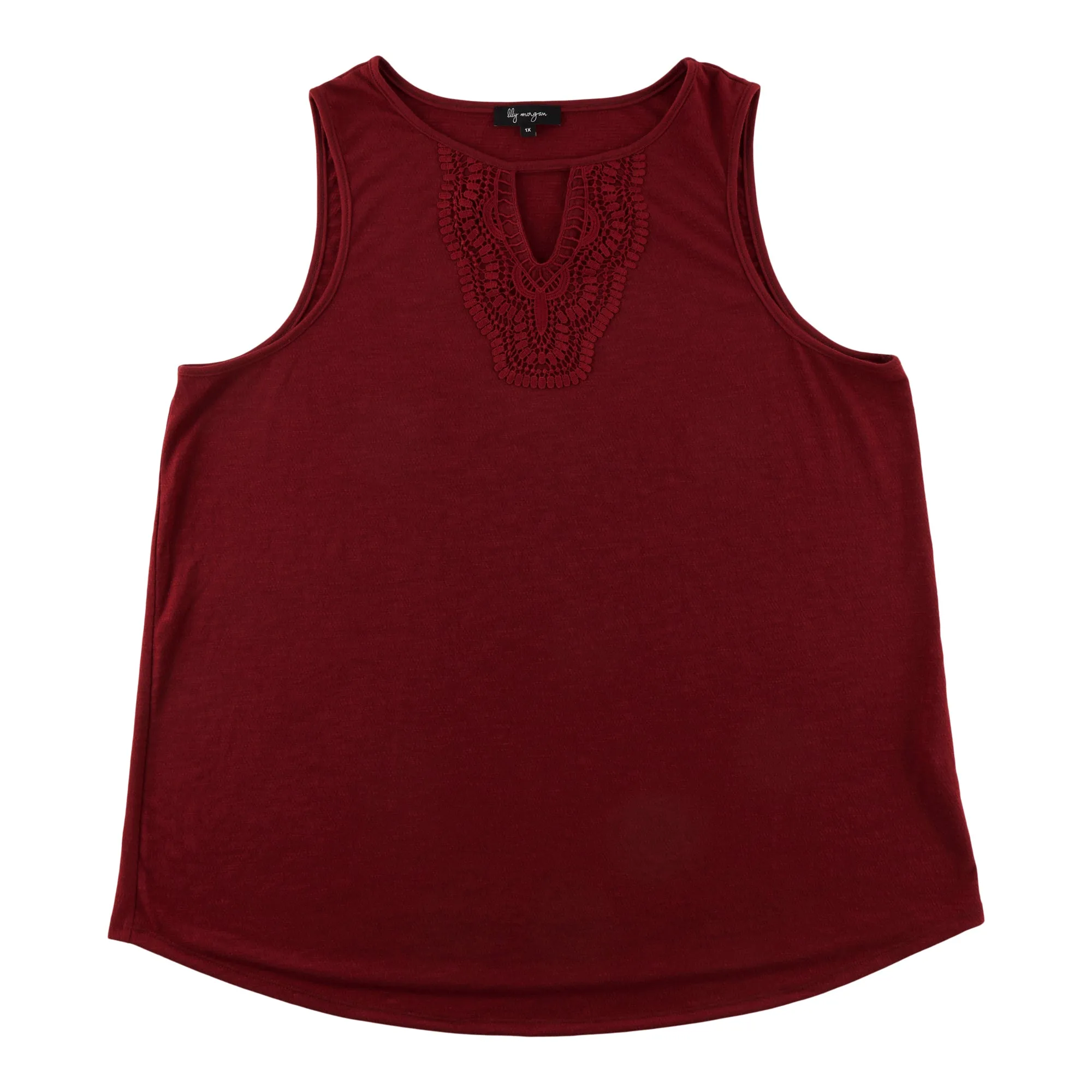 lily morgan Women's Plus Keyhole Blouse sold by Giant Tiger product image thumbnail 3