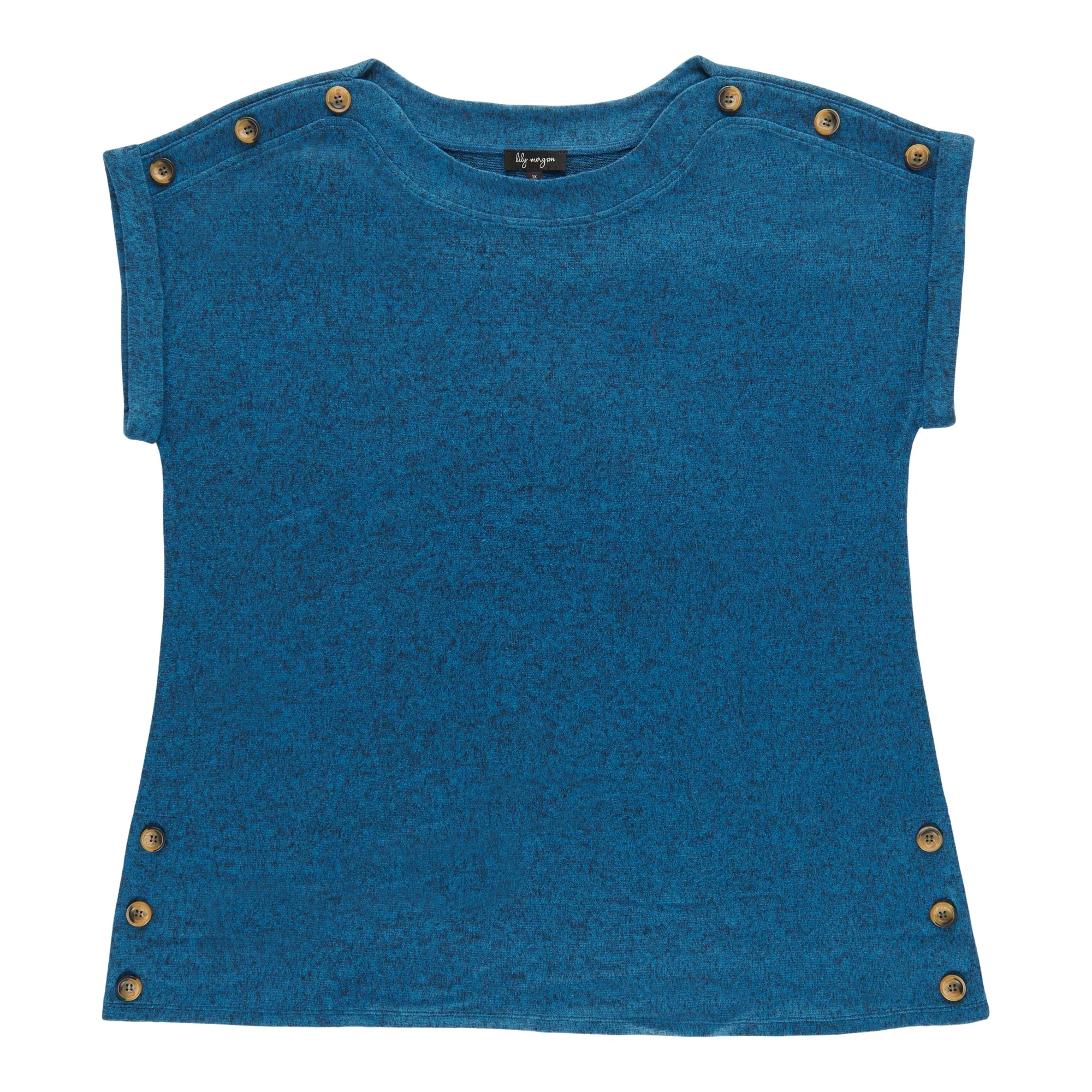 lily morgan Women's Plus Boat Neck Blouse sold by Giant Tiger product image thumbnail 4