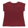 lily morgan Women's Plus Boat Neck Blouse sold by Giant Tiger
