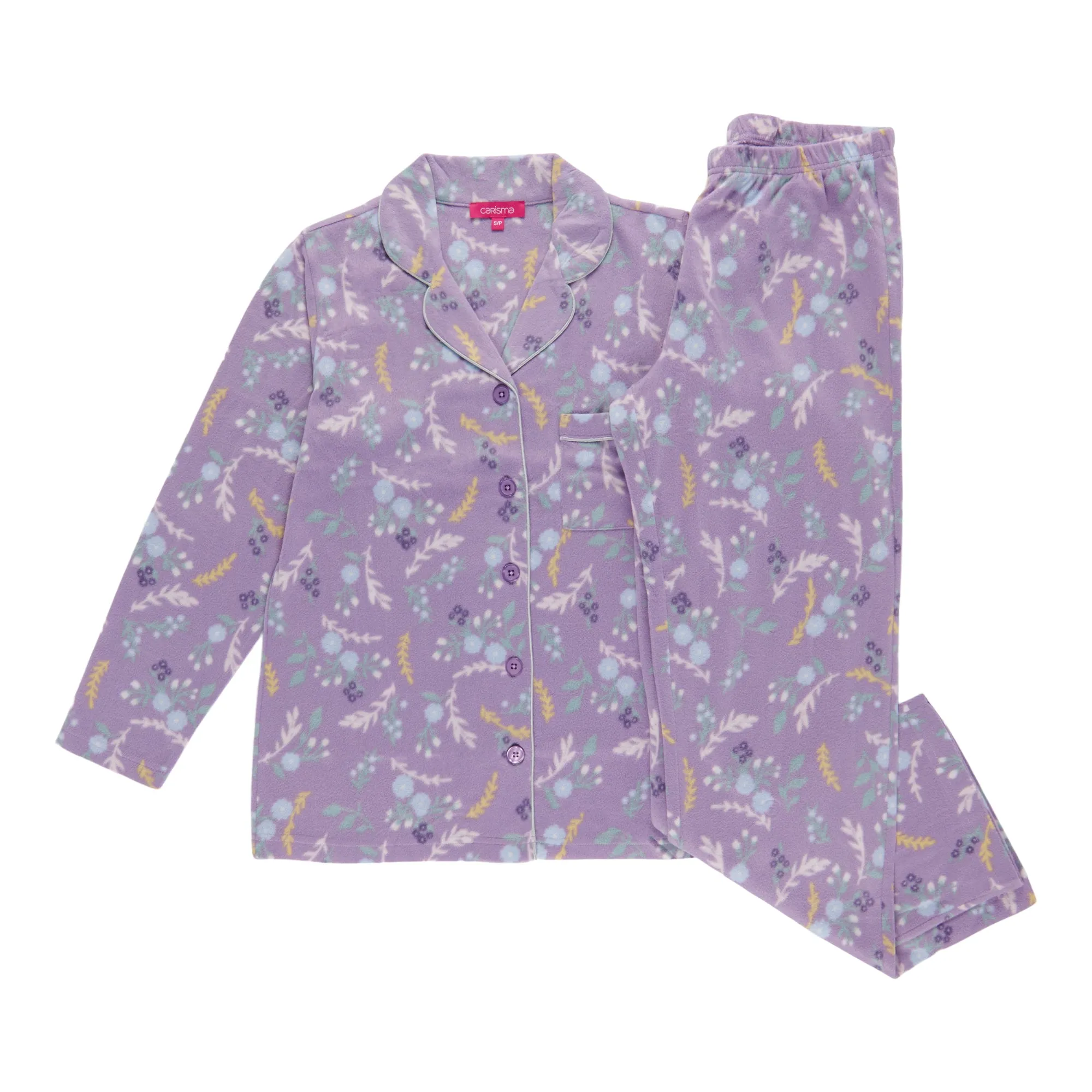 Carisma Women's Tailored Micro-Polar PJ Set, 2-Piece sold by Giant Tiger product image thumbnail 5