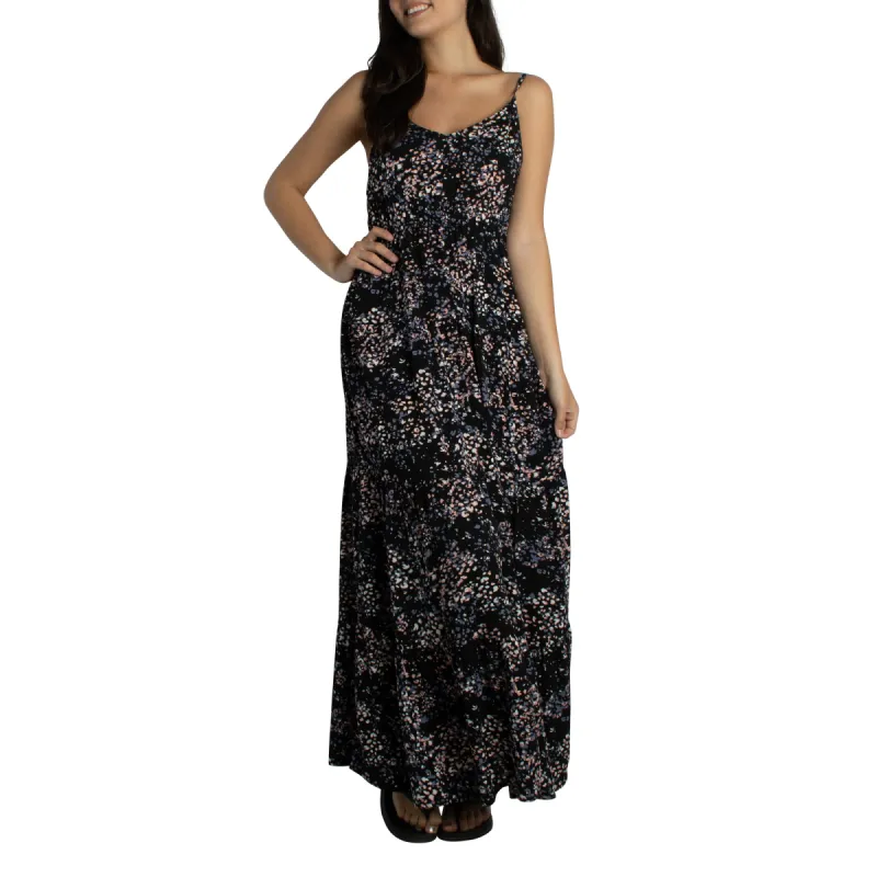 lily morgan Women's Printed Tier Maxi Dress - S-XL sold by Giant Tiger