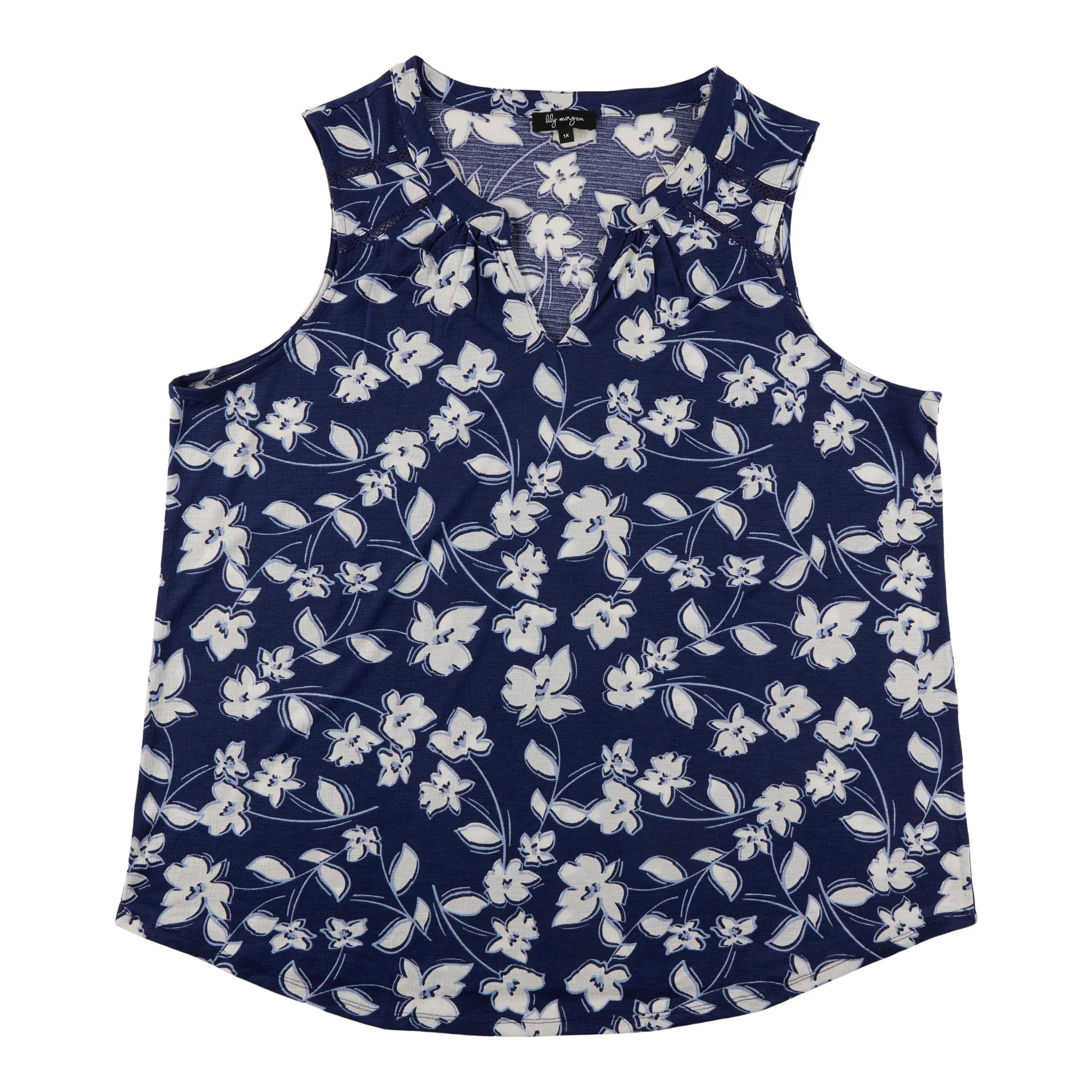 lily morgan Women's Plus Top with Lace Details sold by Giant Tiger product image thumbnail 3