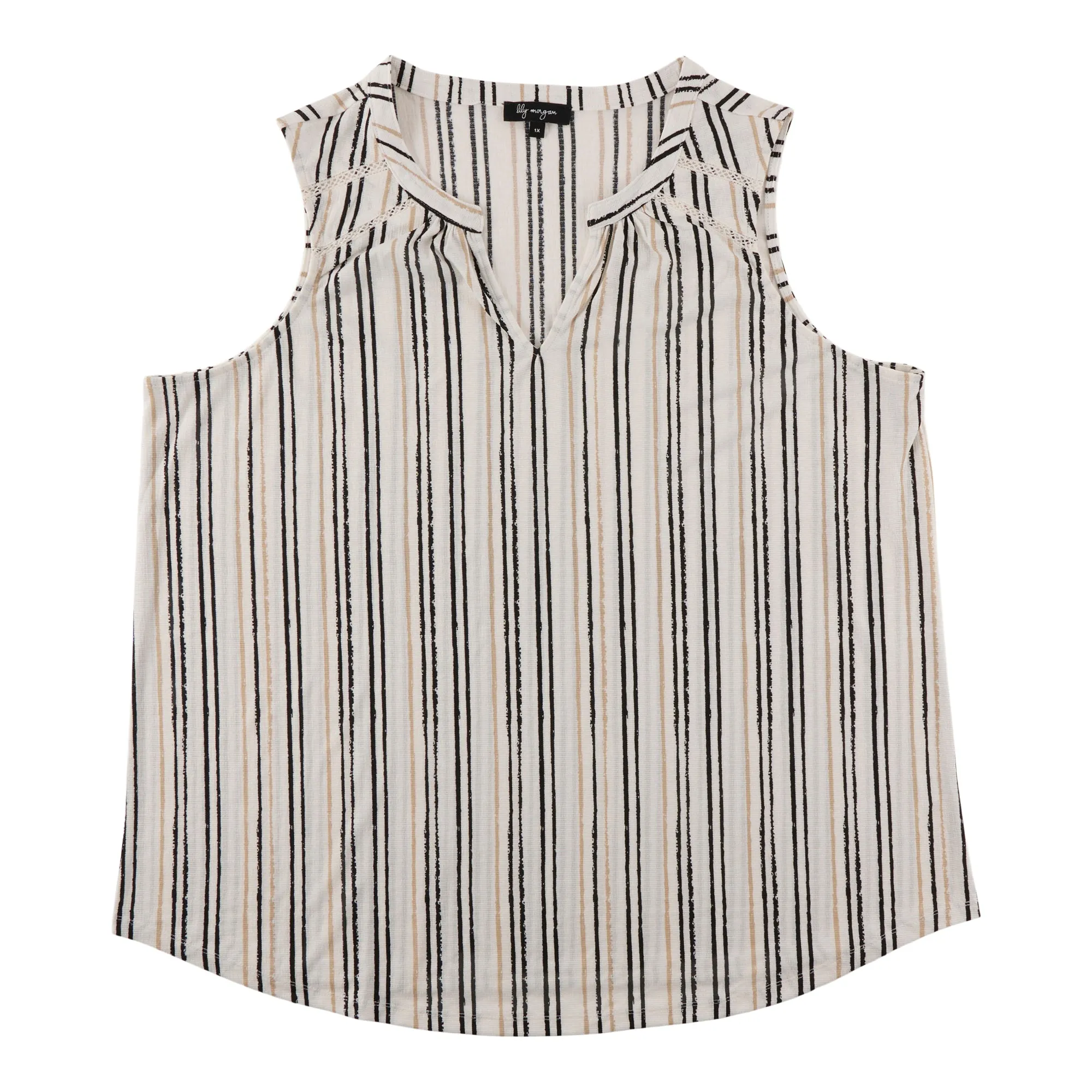 lily morgan Women's Plus Top with Lace Details sold by Giant Tiger product image thumbnail 2