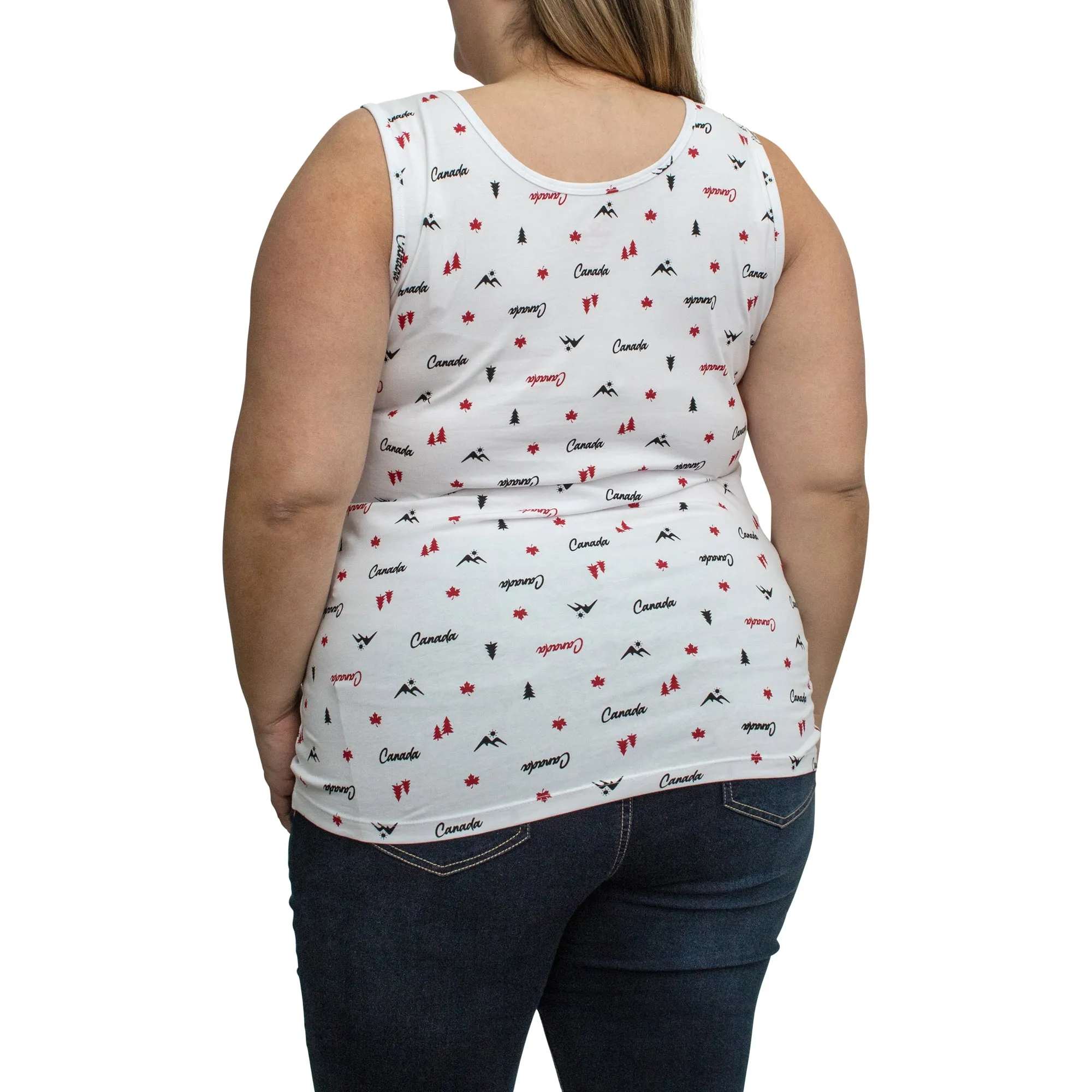 Canada EH! Women's Plus Printed Tank Top sold by Giant Tiger product image thumbnail 4