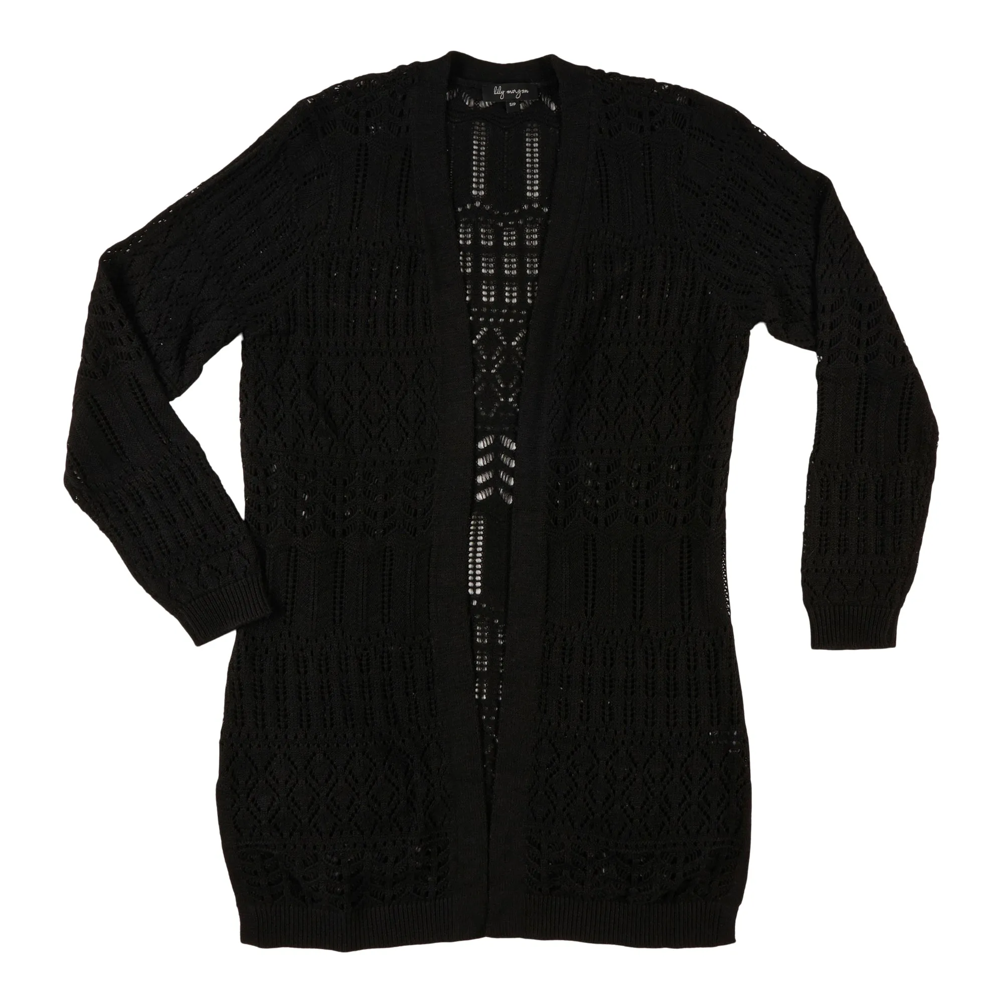 lily morgan Women's Simply Chic Pointelle Cardigan sold by Giant Tiger
