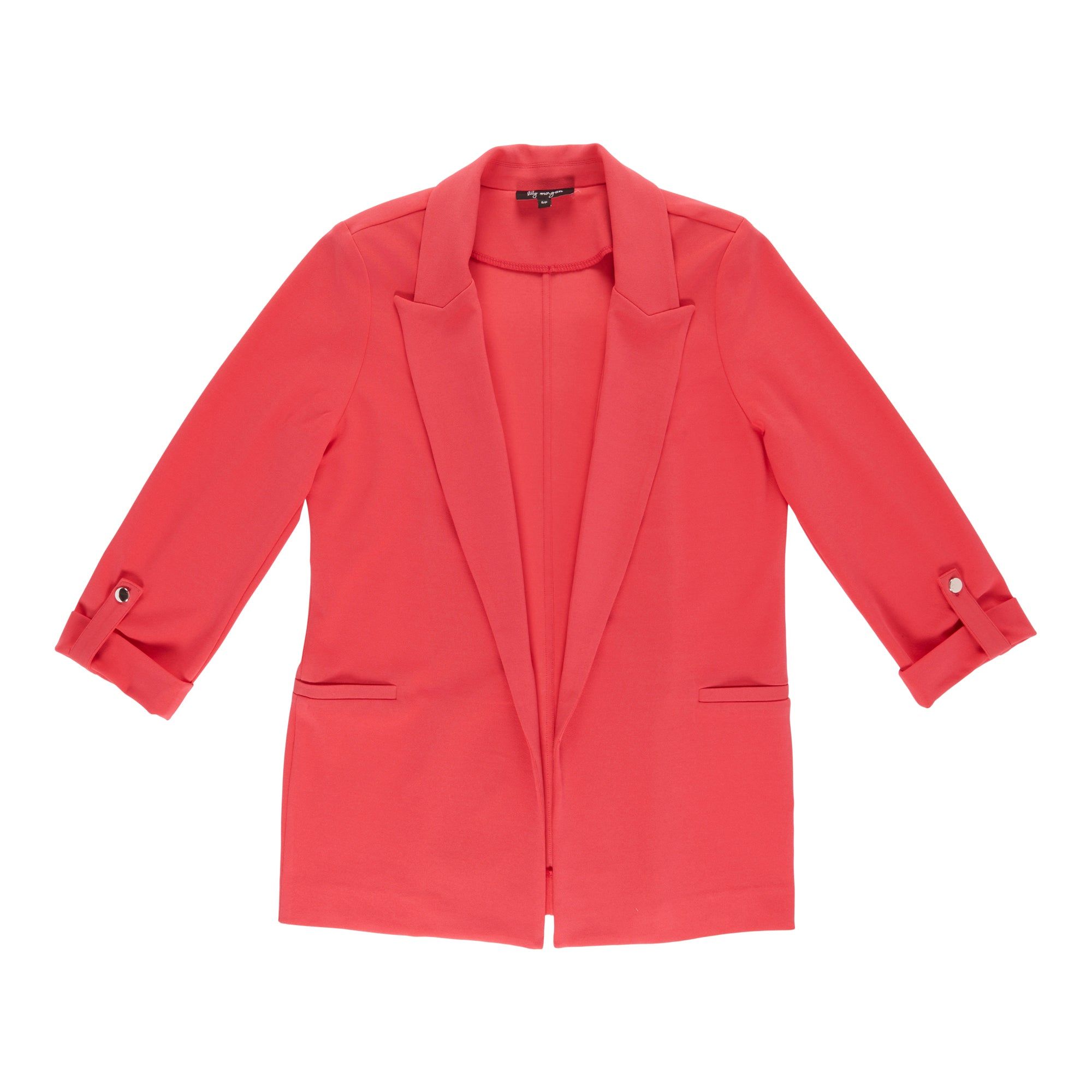 lily morgan Women's Simply Chic Solid Crepe Blazer sold by Giant Tiger product image thumbnail 3
