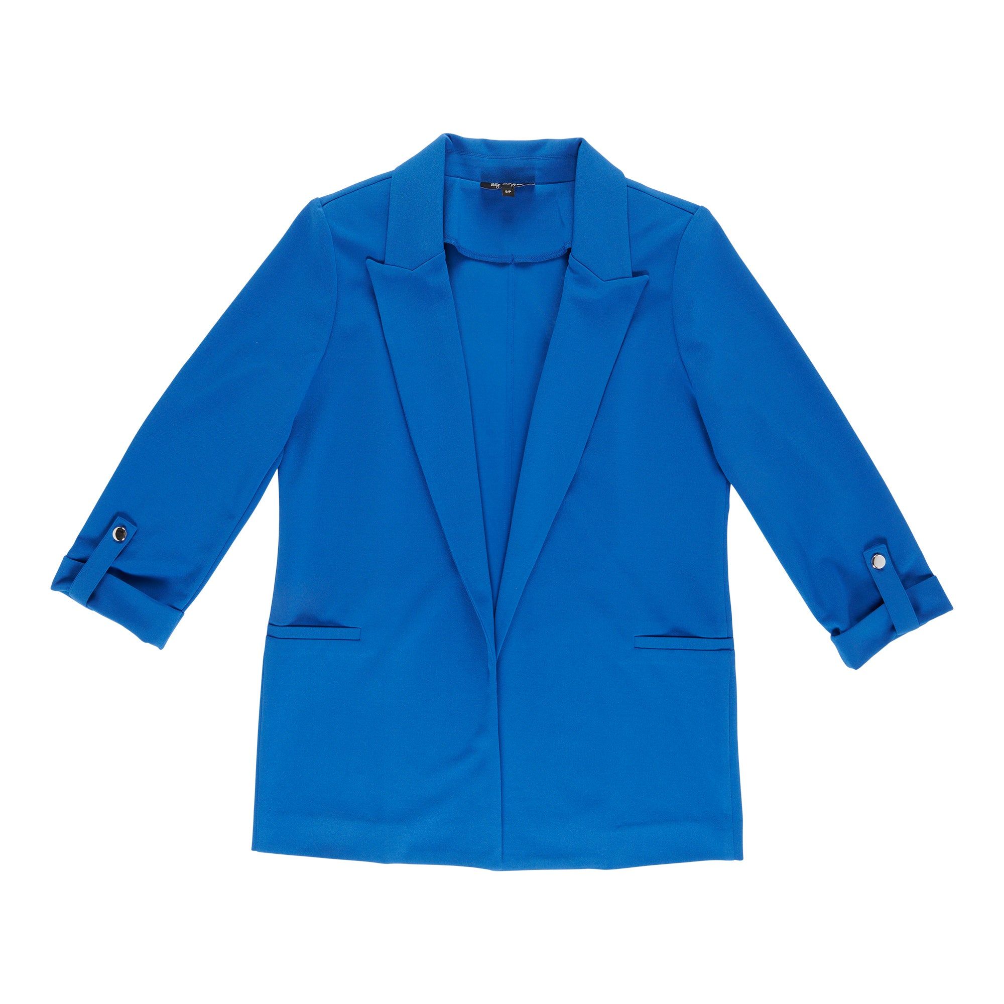 lily morgan Women's Simply Chic Solid Crepe Blazer sold by Giant Tiger product image thumbnail 2