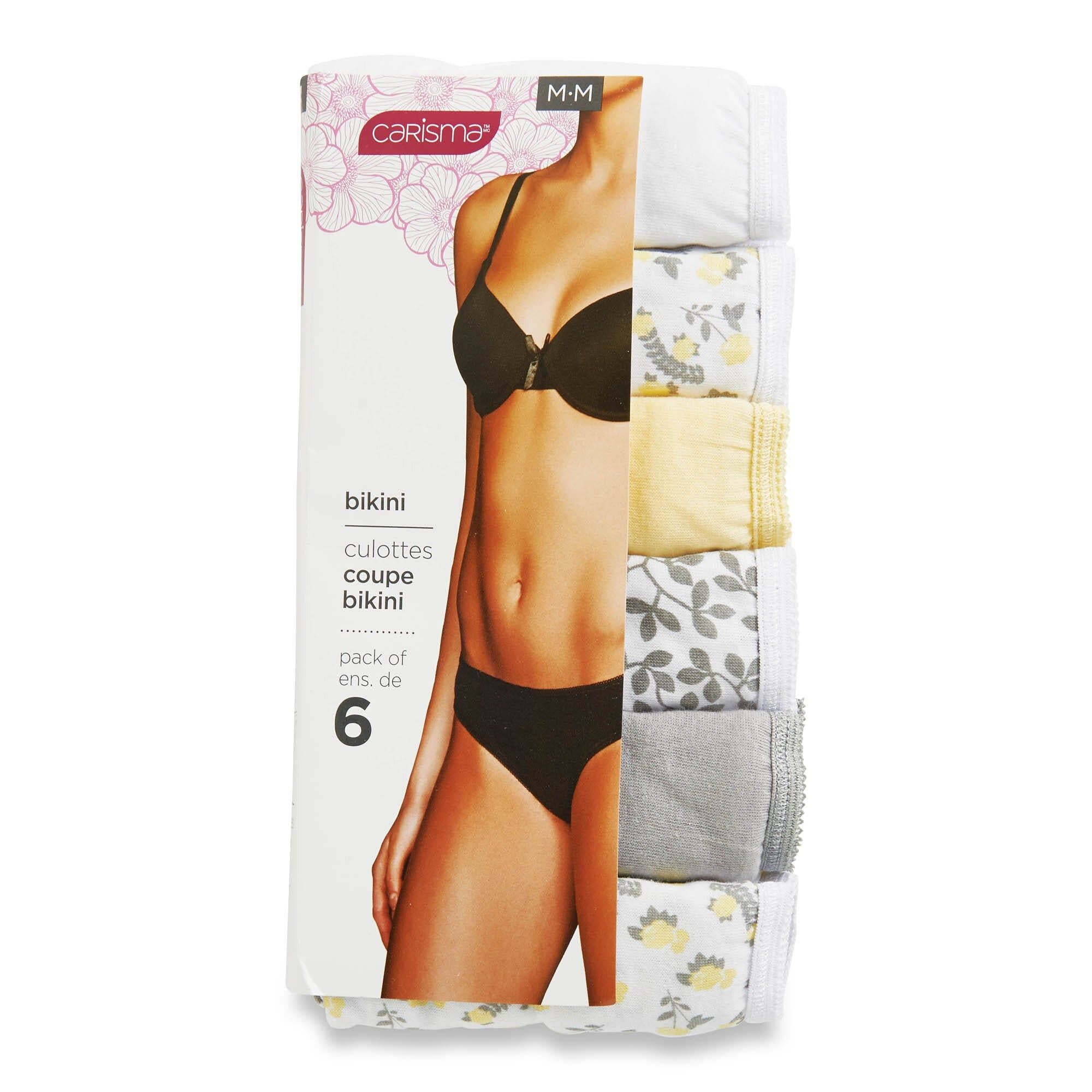 Carisma Women's Bikini Underwear 6pk. - S-XXL sold by Giant Tiger product image thumbnail 4