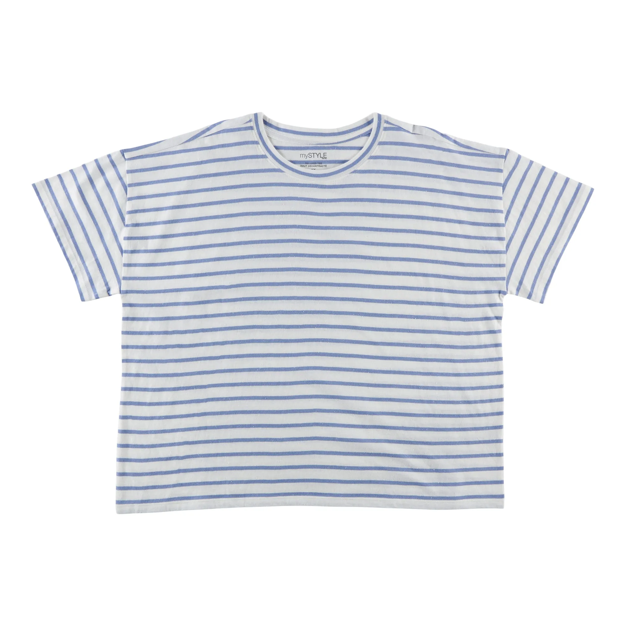 mySTYLE Women's Plus Crew Neck T-Shirt sold by Giant Tiger product image thumbnail 2