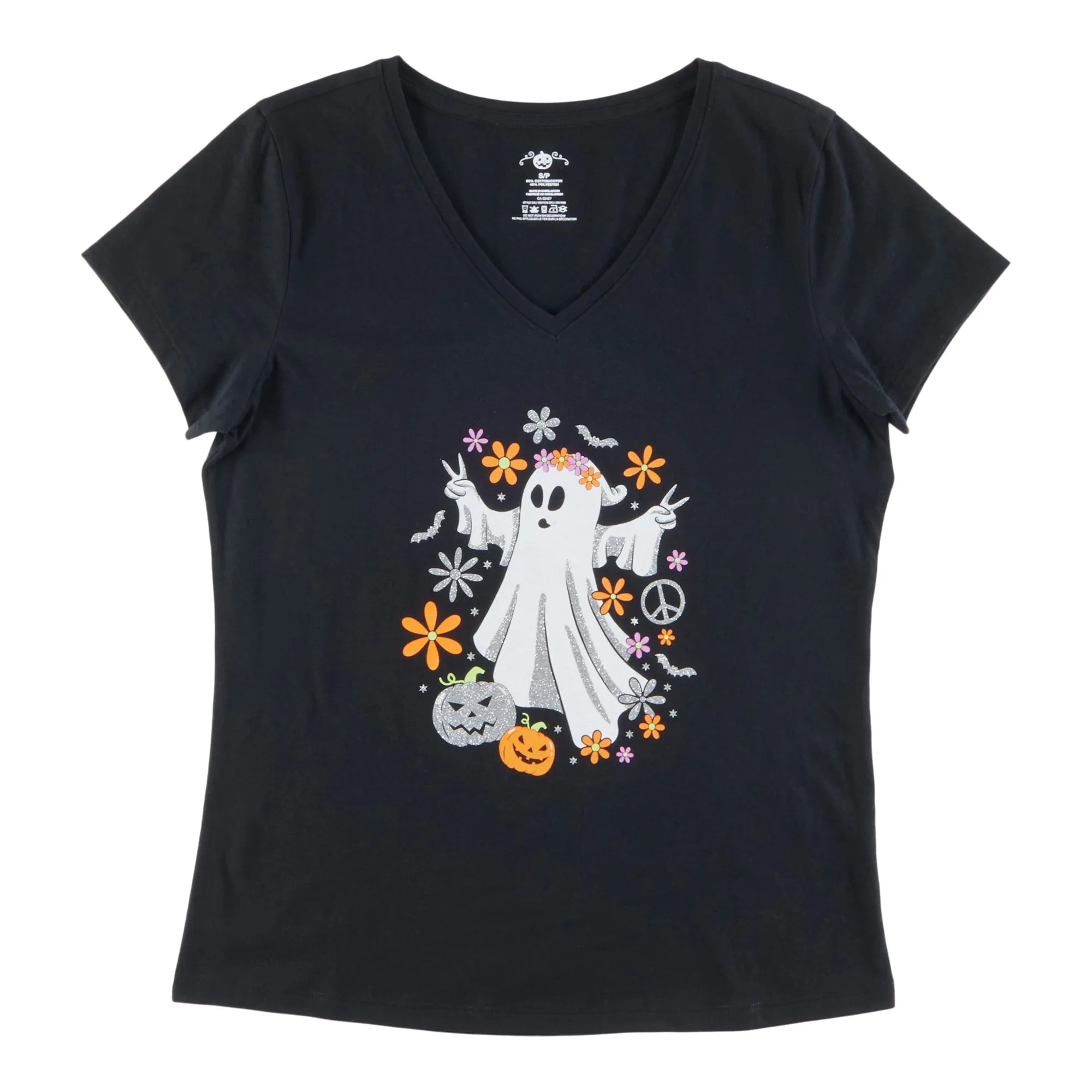 Women's Novelty Printed V-Neck T-Shirt sold by Giant Tiger product image thumbnail 2