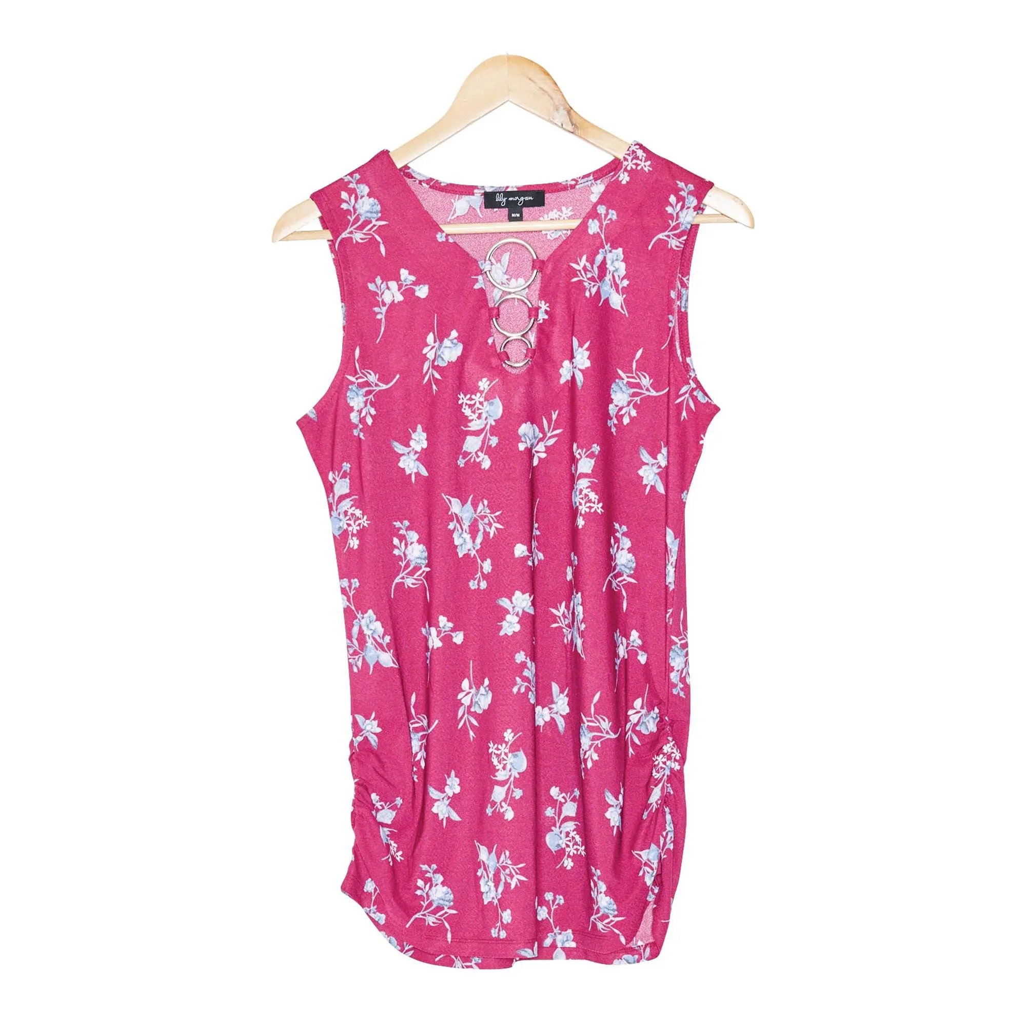 lily morgan Women's Printed Ring Detail Top sold by Giant Tiger product image thumbnail 3