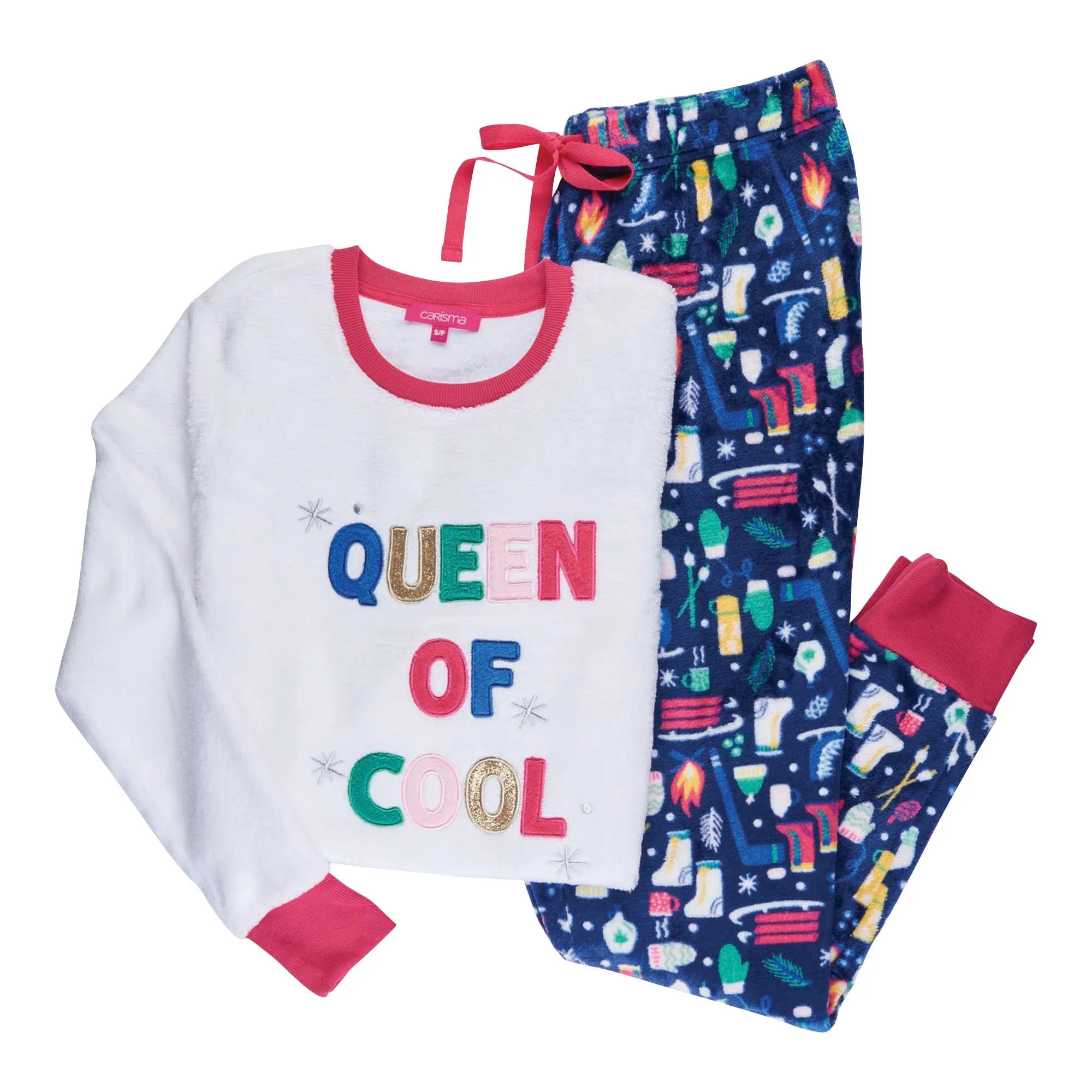 Carisma Women's Plush PJ Set 2pc. - S-XL sold by Giant Tiger product image thumbnail 2