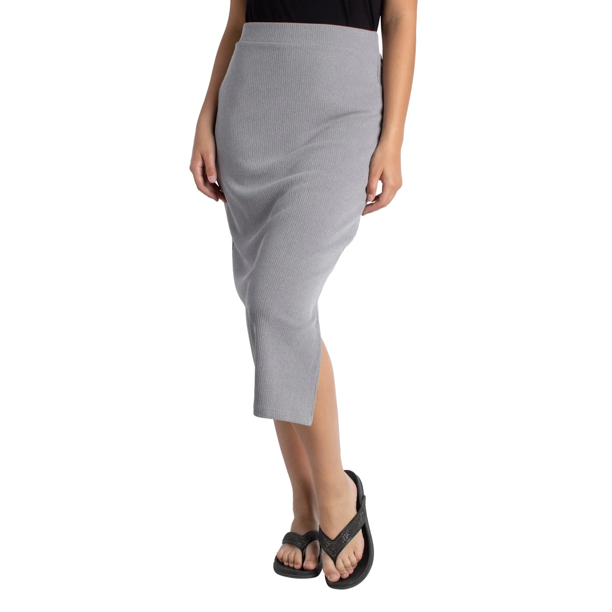 lily morgan Women's Rib Knit Skirt sold by Giant Tiger