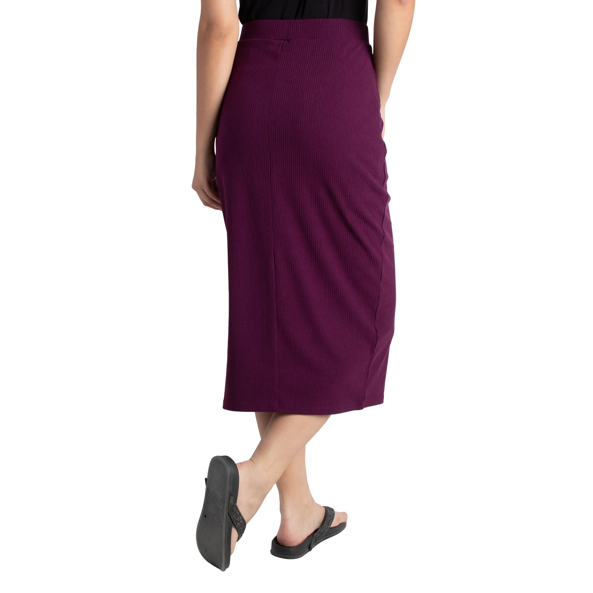 lily morgan Women's Rib Knit Skirt sold by Giant Tiger product image thumbnail 4