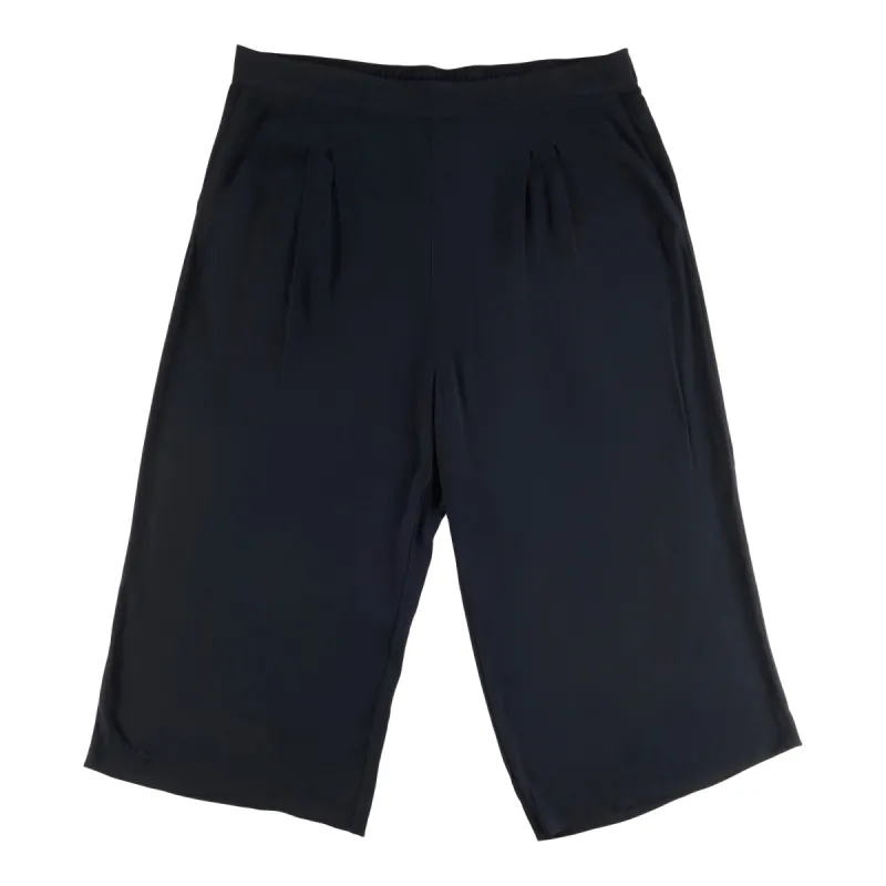 lily morgan Women's Plus Mystic Rayon Crepe Cropped Pants sold by Giant Tiger