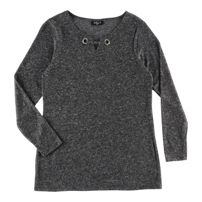 Women's Round Neck Jewel Eyelet Blouse sold by Giant Tiger