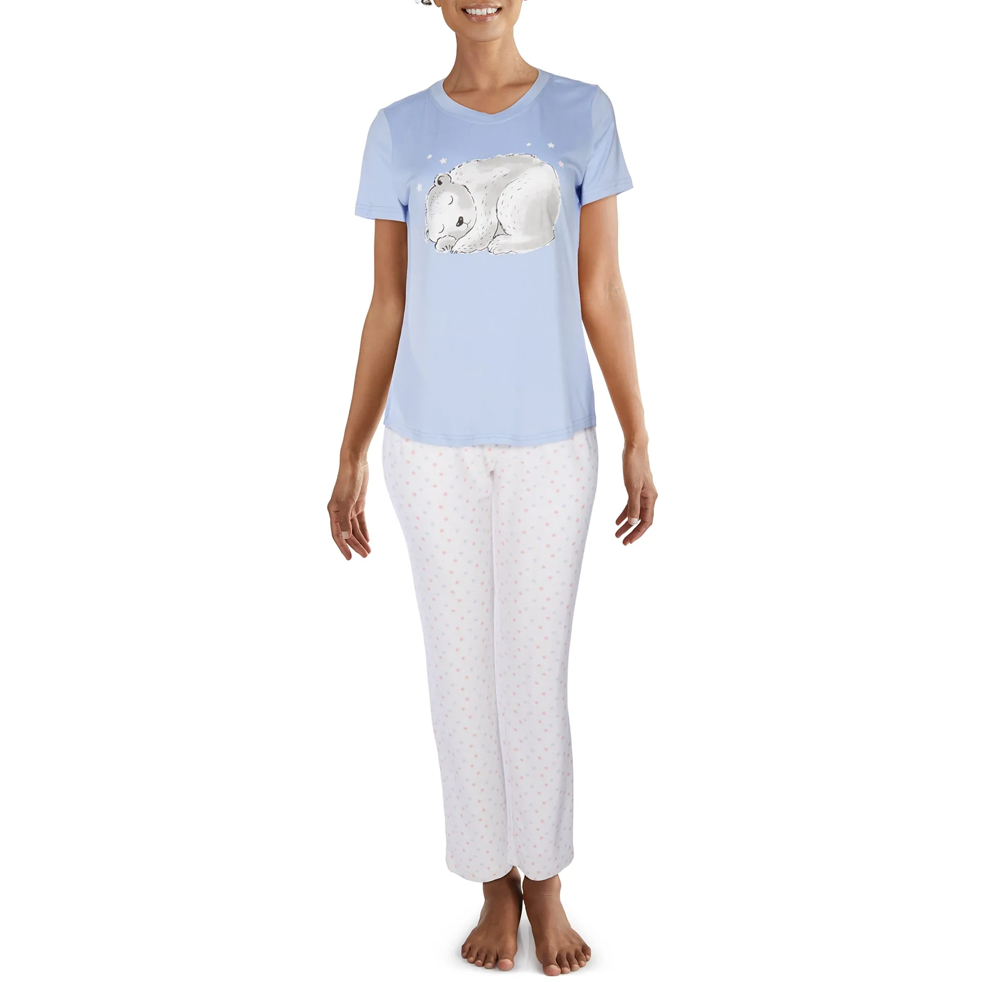 Carisma Women's PJ Set with Robe 3pc. - S-XL sold by Giant Tiger product image thumbnail 2