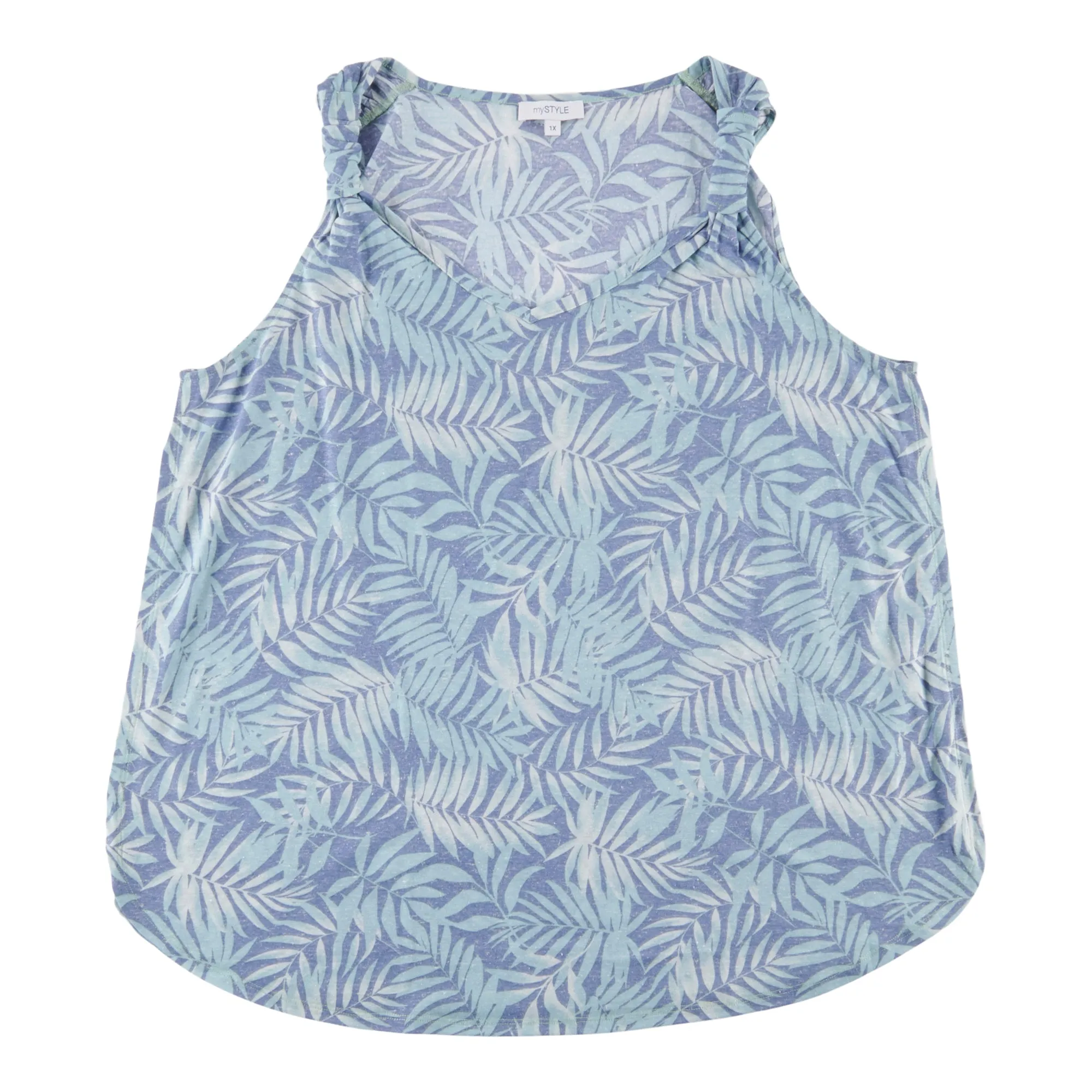 mySTYLE Women's Plus Festival Printed Tank Top with Detailing on Straps sold by Giant Tiger product image thumbnail 2