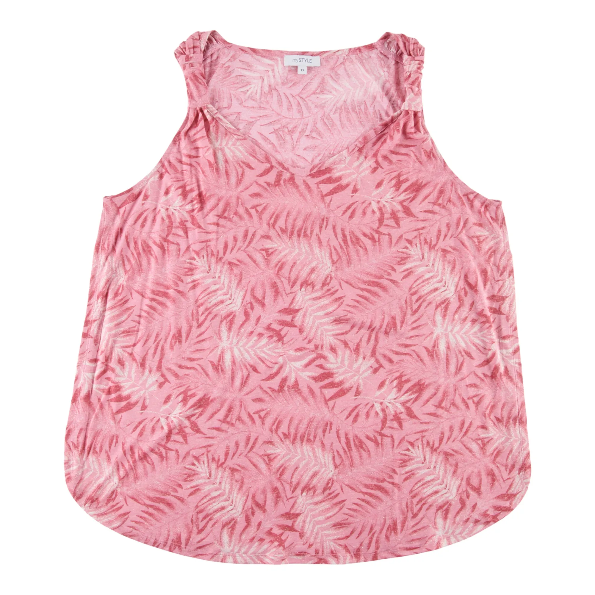 mySTYLE Women's Plus Festival Printed Tank Top with Detailing on Straps sold by Giant Tiger product image thumbnail 3