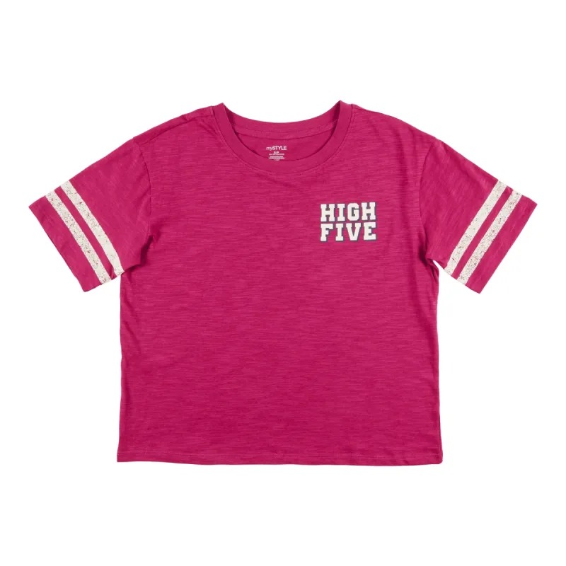 mySTYLE Women's Street Smart Positive Message Screen Printed Tee sold by Giant Tiger