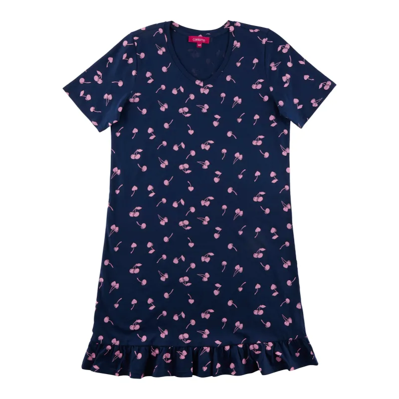 Carisma Women's Printed Ruffle Sleep Shirt sold by Giant Tiger