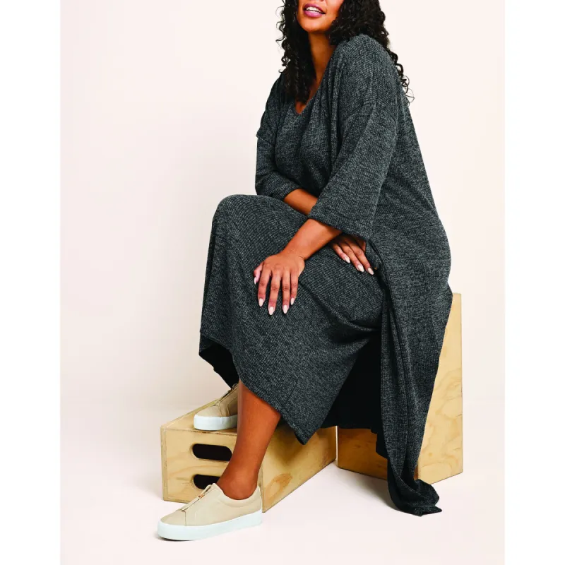 lily morgan Women's Plus Long Open Front Cardigan with Pockets sold by Giant Tiger