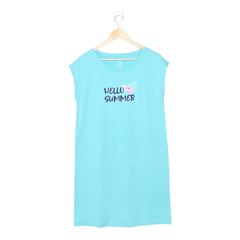 Carisma Women's Summer Tropics Peachy Graphic Print Sleepshirt sold by Giant Tiger