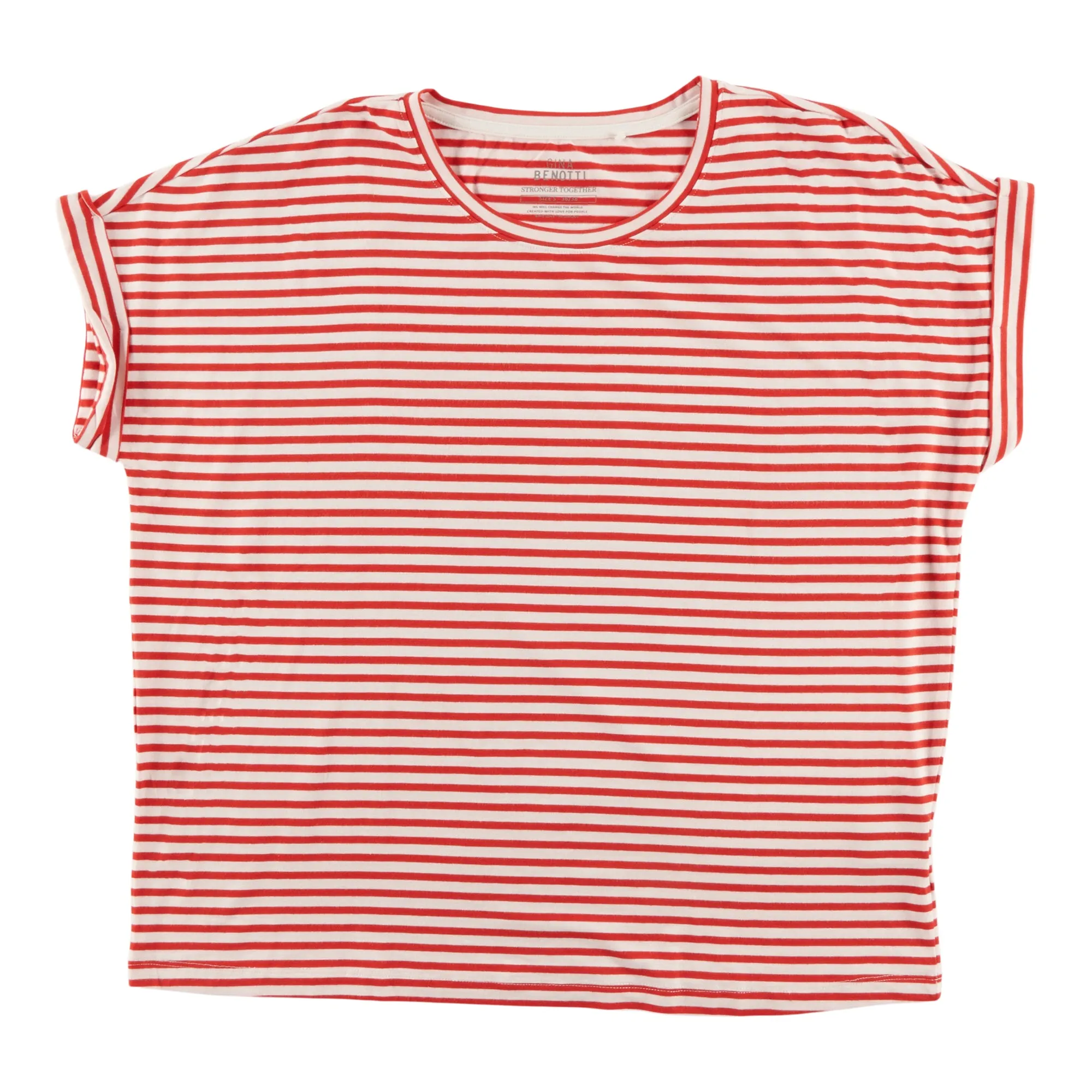 Women's Round Neck Roll Sleeve T-Shirt sold by Giant Tiger product image thumbnail 5