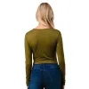 Women's Long Sleeve Keyhole Top sold by Giant Tiger