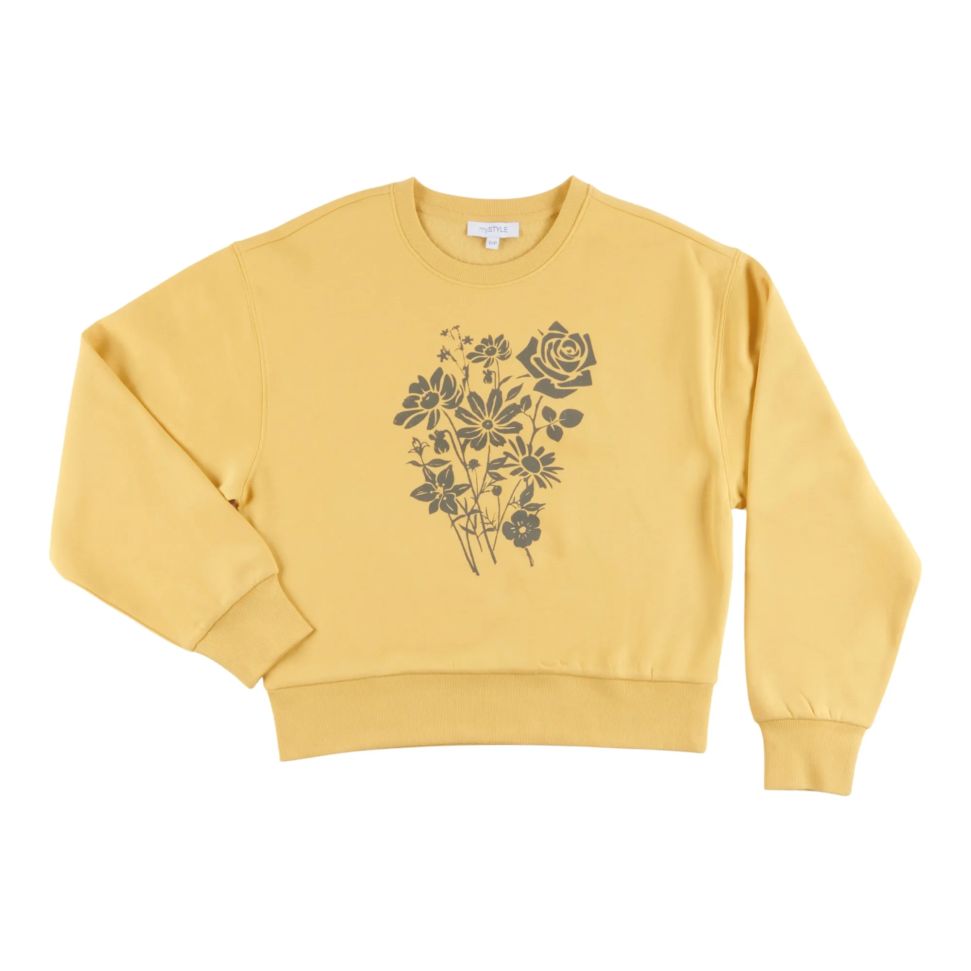 mySTYLE Women's Screen Printed Fleece Crew Neck sold by Giant Tiger product image thumbnail 2