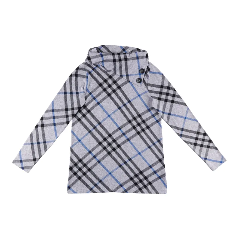 mySTYLE Women's Cowl Neck Plaid Top sold by Giant Tiger