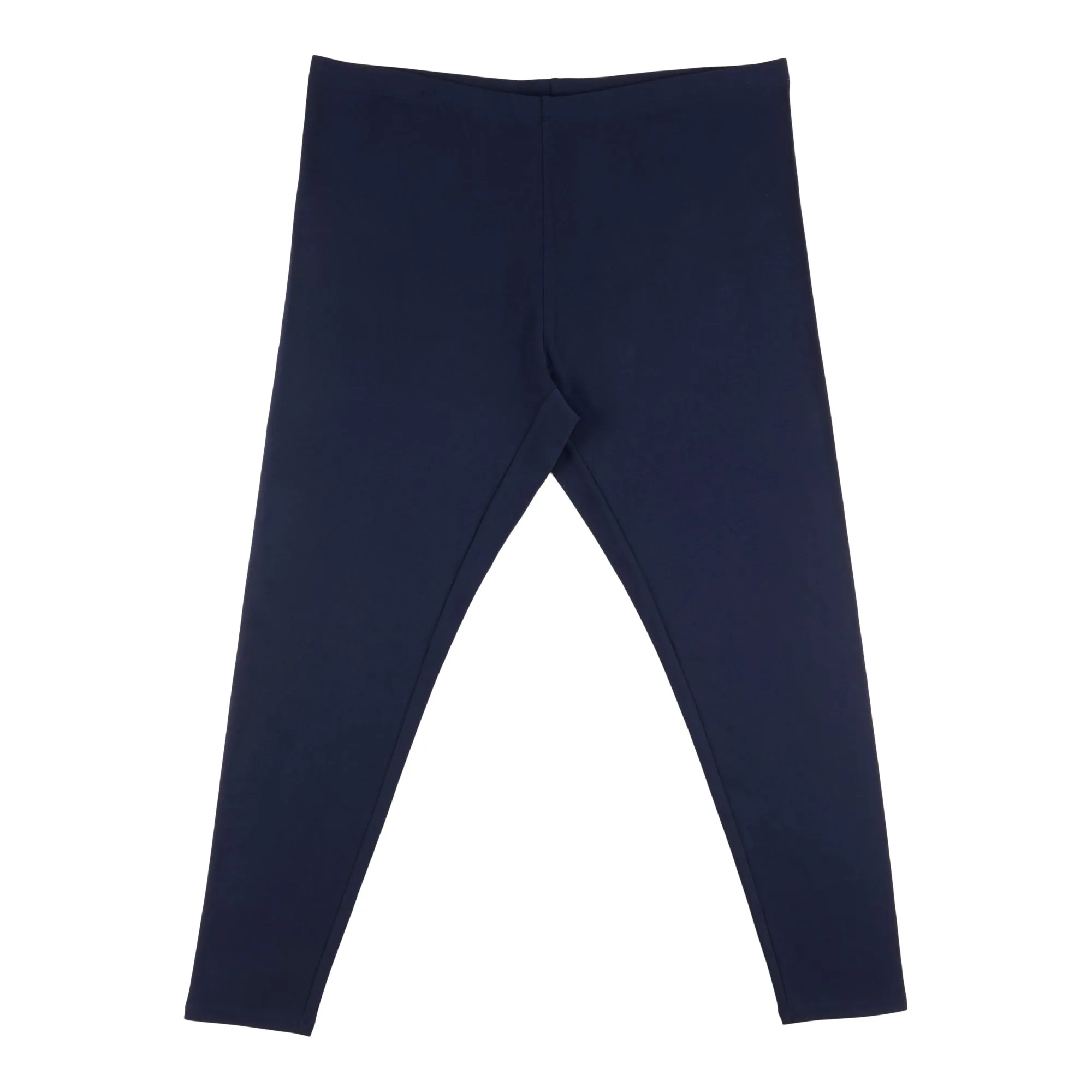 mySTYLE Women's Plus Street Smart Melange Cotton Spandex leggings, Navy sold by Giant Tiger