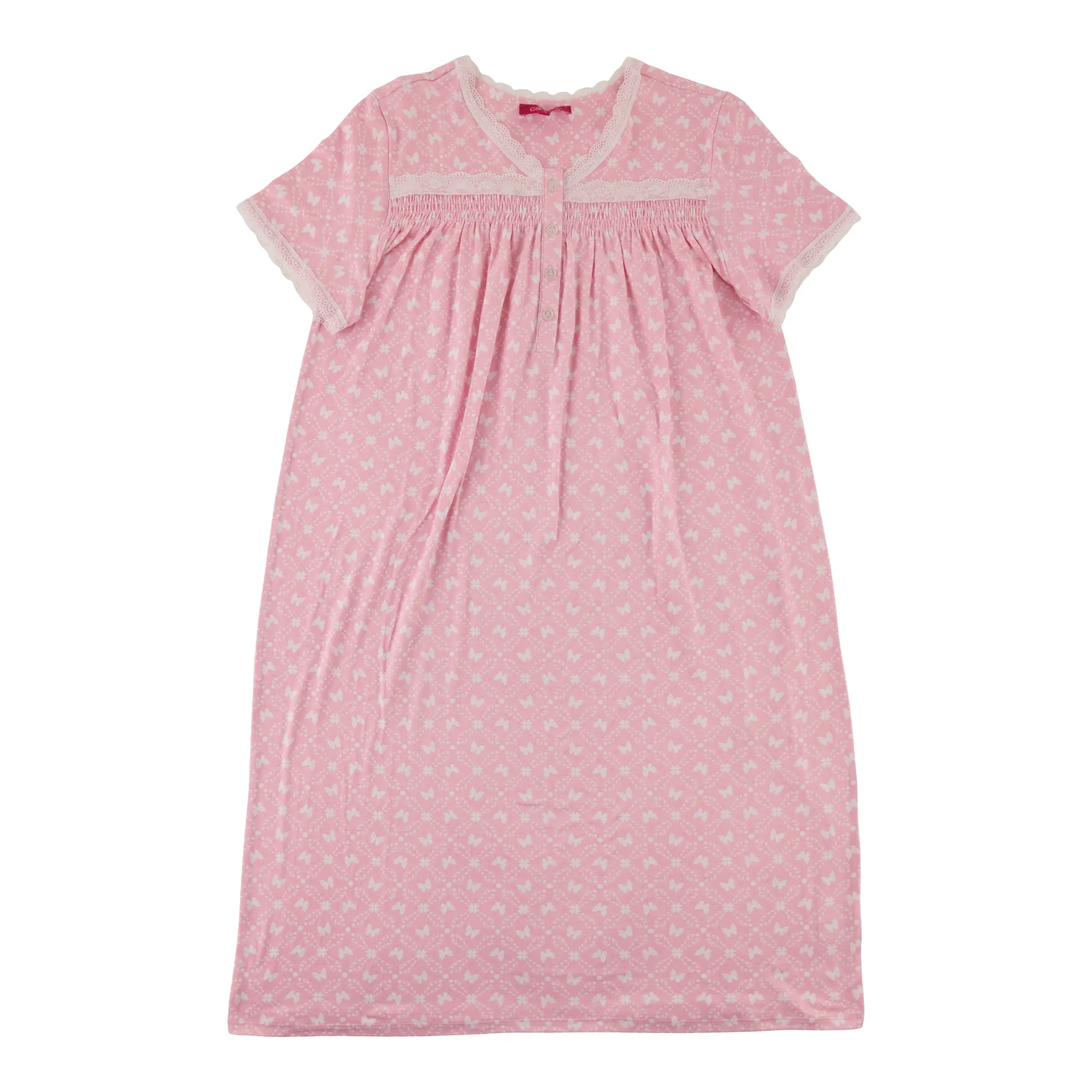 Carisma Women's Printed V-Neck Nightgown sold by Giant Tiger product image thumbnail 2