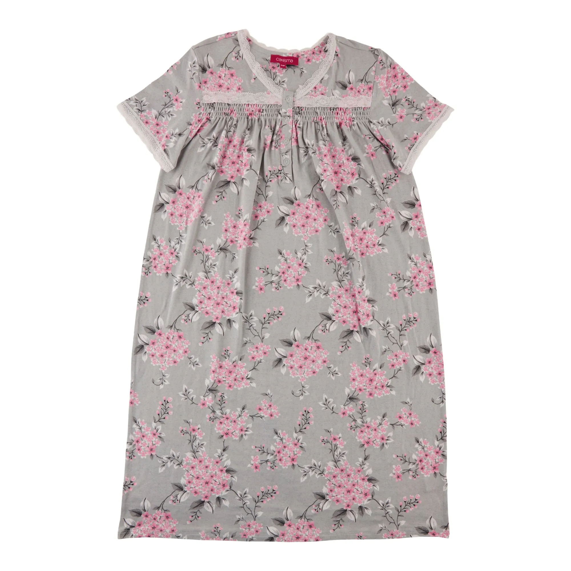 Carisma Women's Printed V-Neck Nightgown sold by Giant Tiger