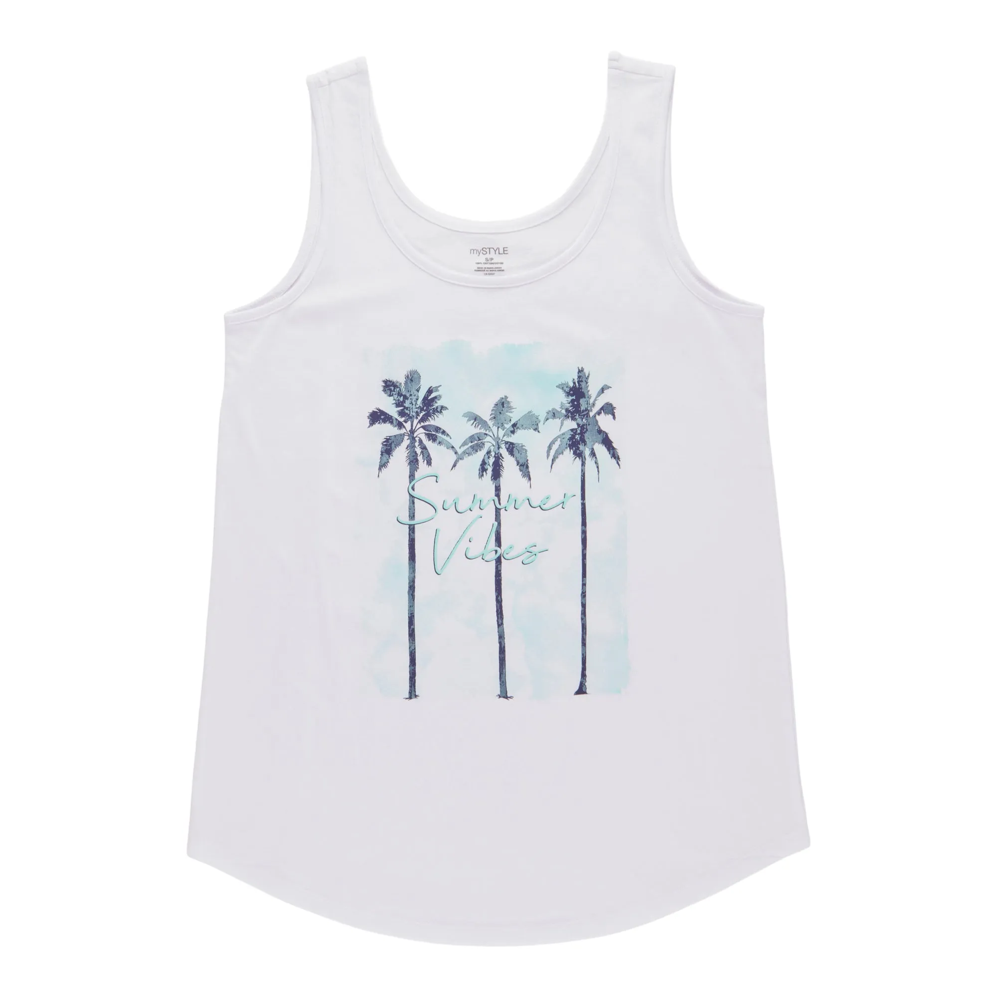 mySTYLE Women's Summer Sizzle Screen Print Tank Top sold by Giant Tiger product image thumbnail 2