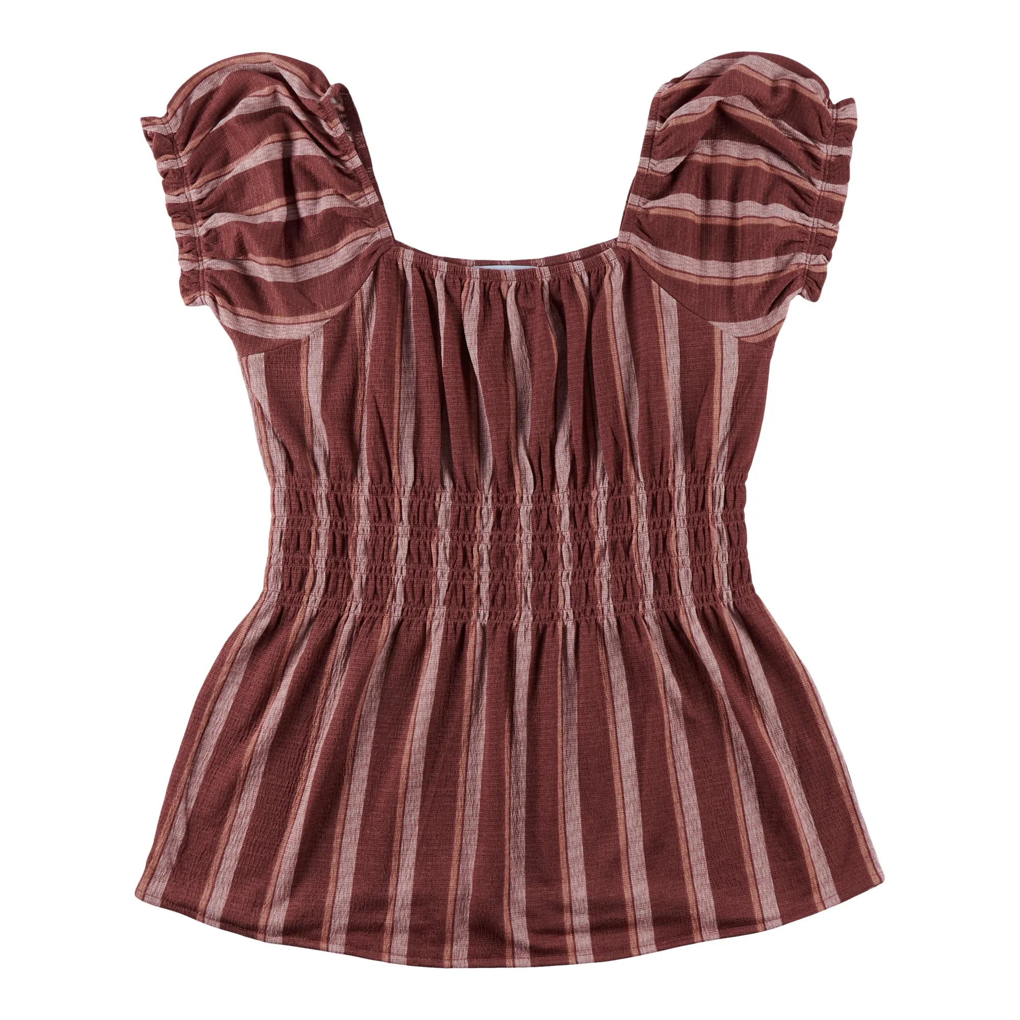 mySTYLE Women's Printed Eyelet Short Sleeve Top sold by Giant Tiger