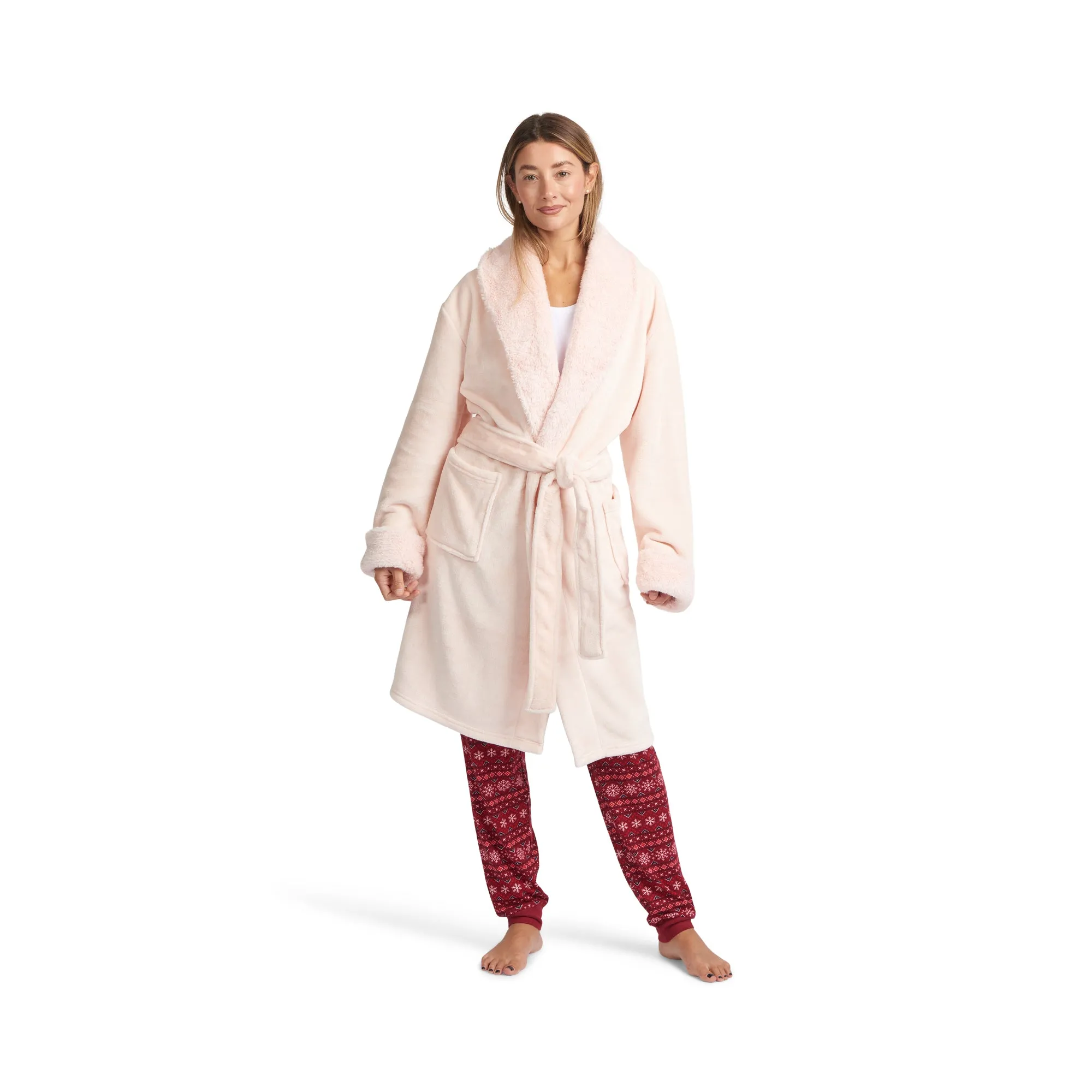 Carisma Women's Plush Luxury Robe sold by Giant Tiger product image thumbnail 3