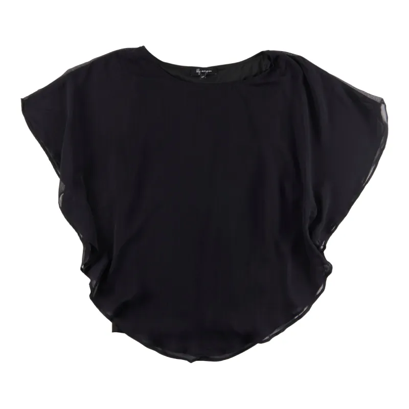 lily morgan Women's Solid Overlay Blouse sold by Giant Tiger