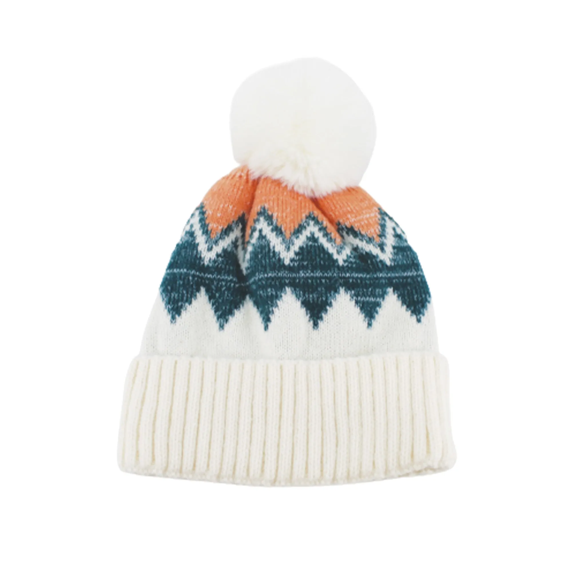 mySTYLE Women's Fair Isle Toque with Pompom sold by Giant Tiger product image thumbnail 4