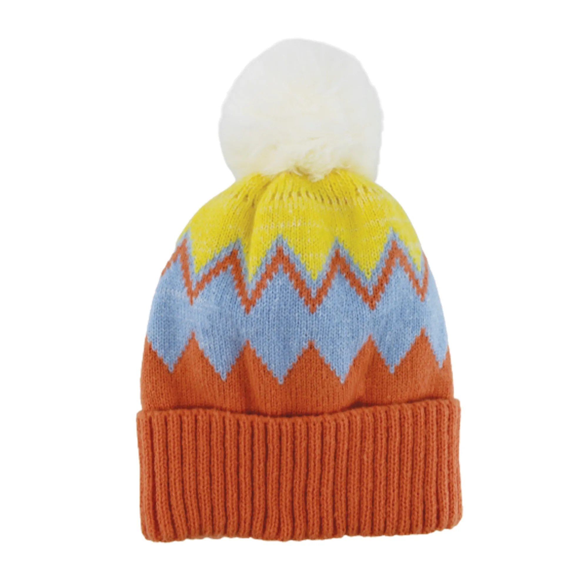 mySTYLE Women's Fair Isle Toque with Pompom sold by Giant Tiger