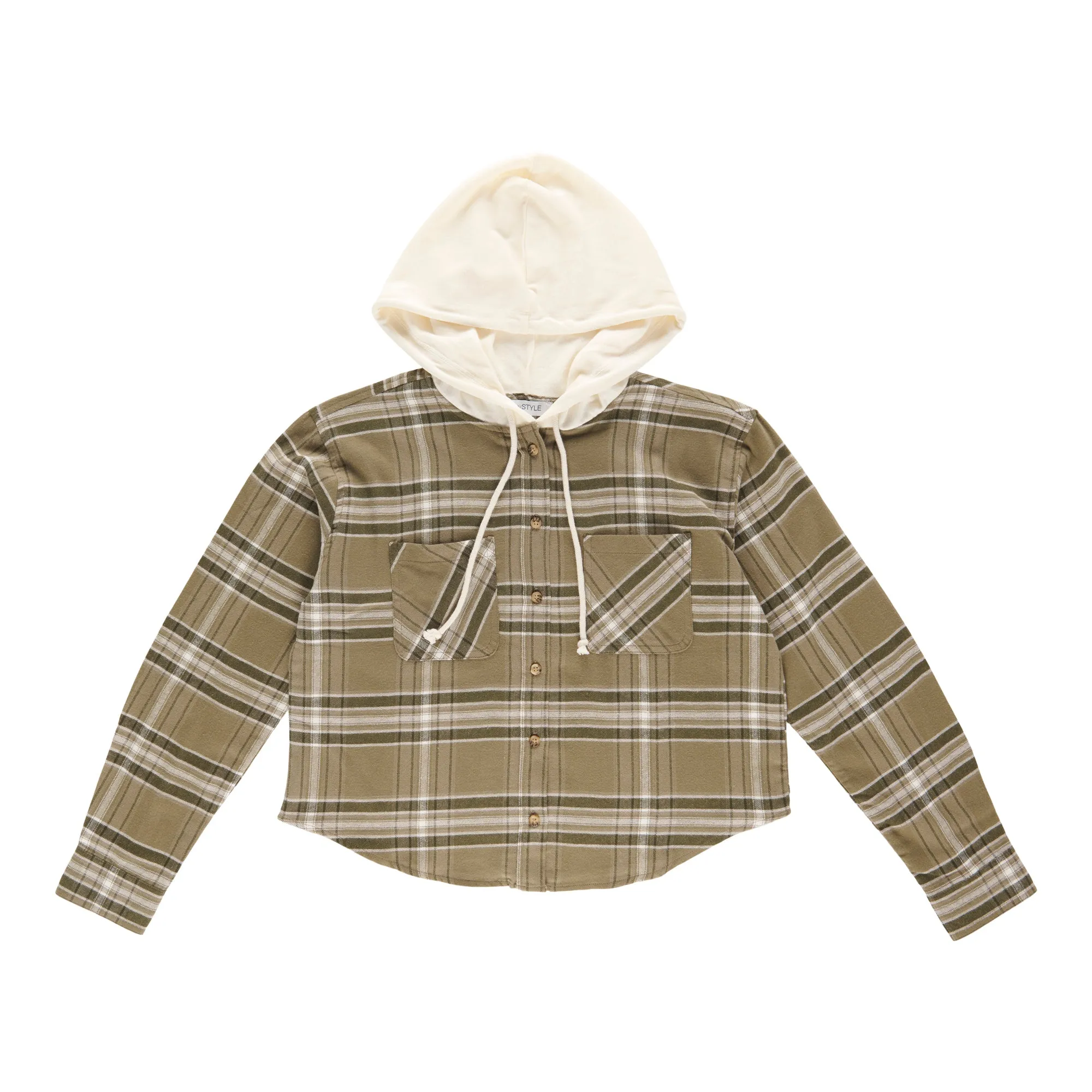 mySTYLE Women's Hooded Flannel sold by Giant Tiger product image thumbnail 2