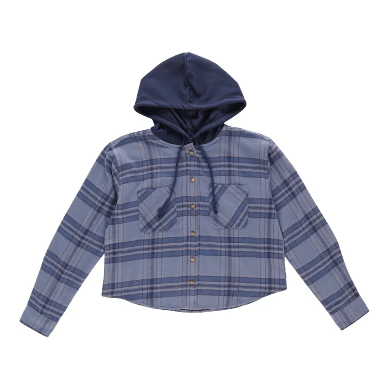 mySTYLE Women's Hooded Flannel sold by Giant Tiger