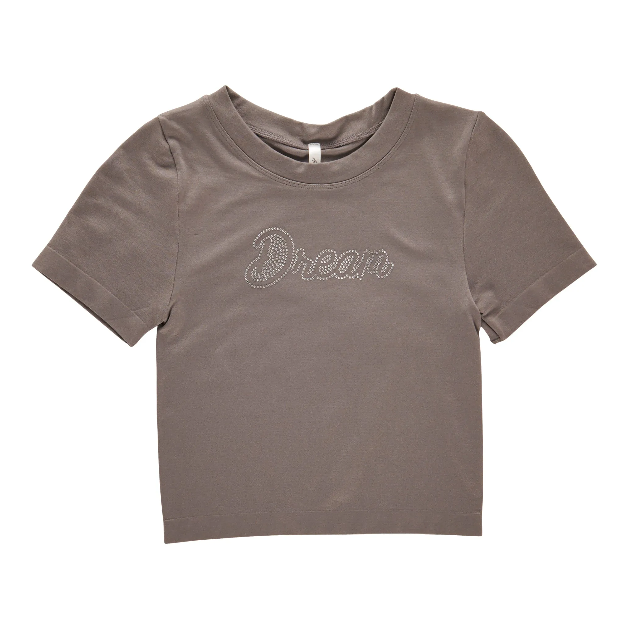 Women's Short Sleeve Crew Neck Cropped Tee sold by Giant Tiger product image thumbnail 3
