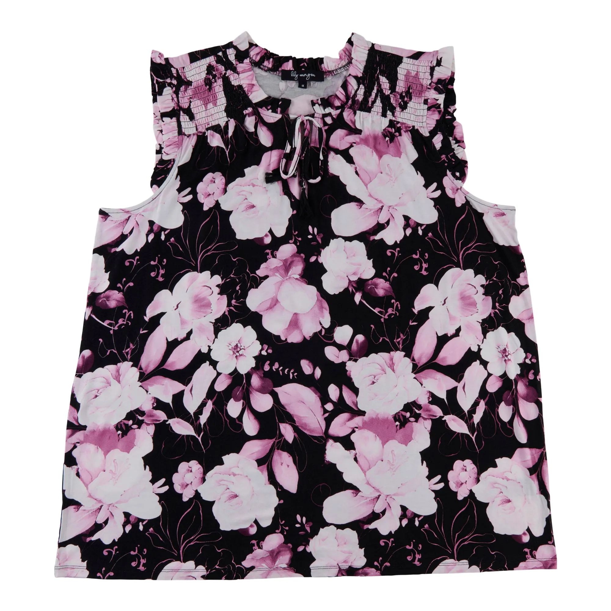 lily morgan Women's Plus V-Neck Frill Detail Camisole sold by Giant Tiger product image thumbnail 2